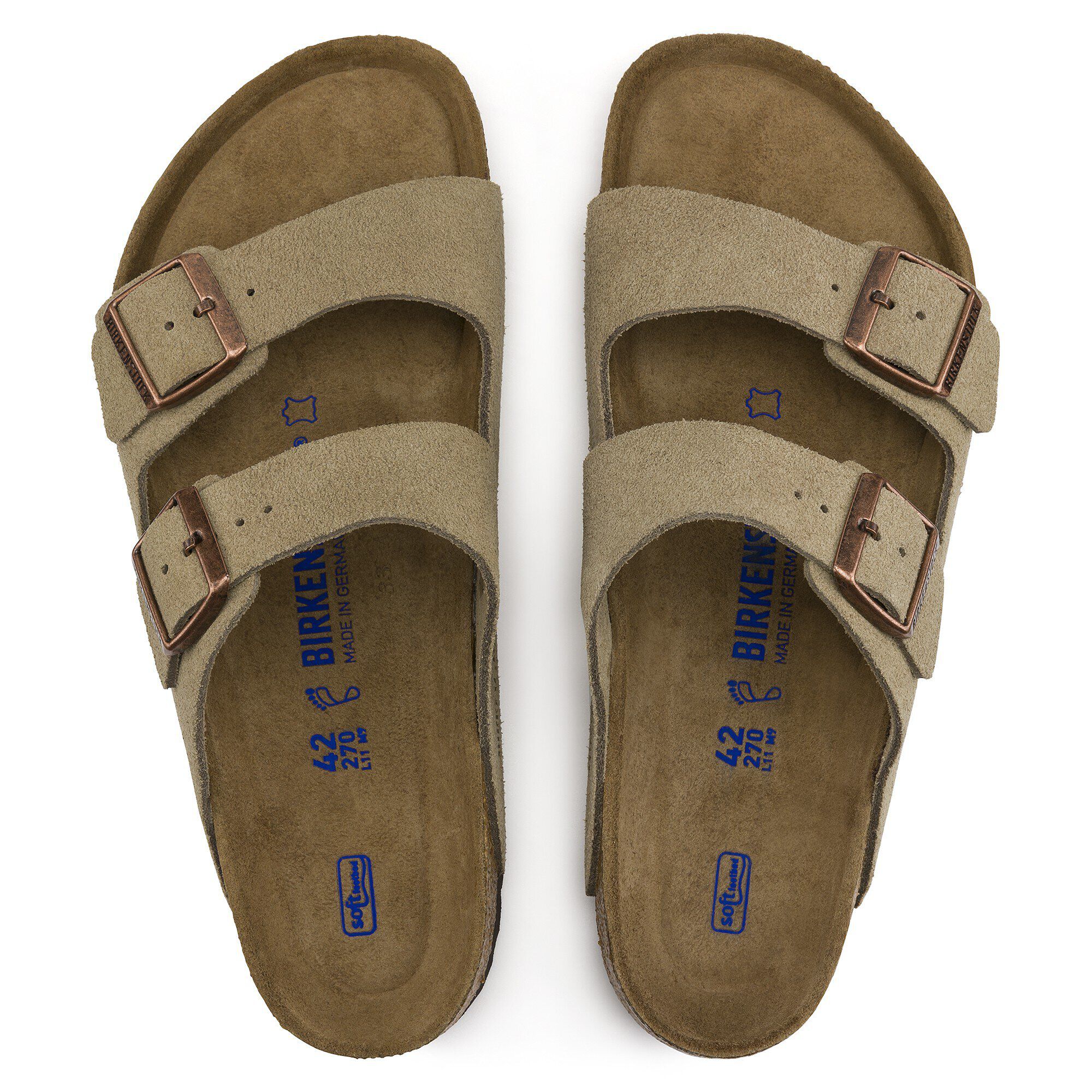Alternative view of Arizona Soft Footbed Suede Leather