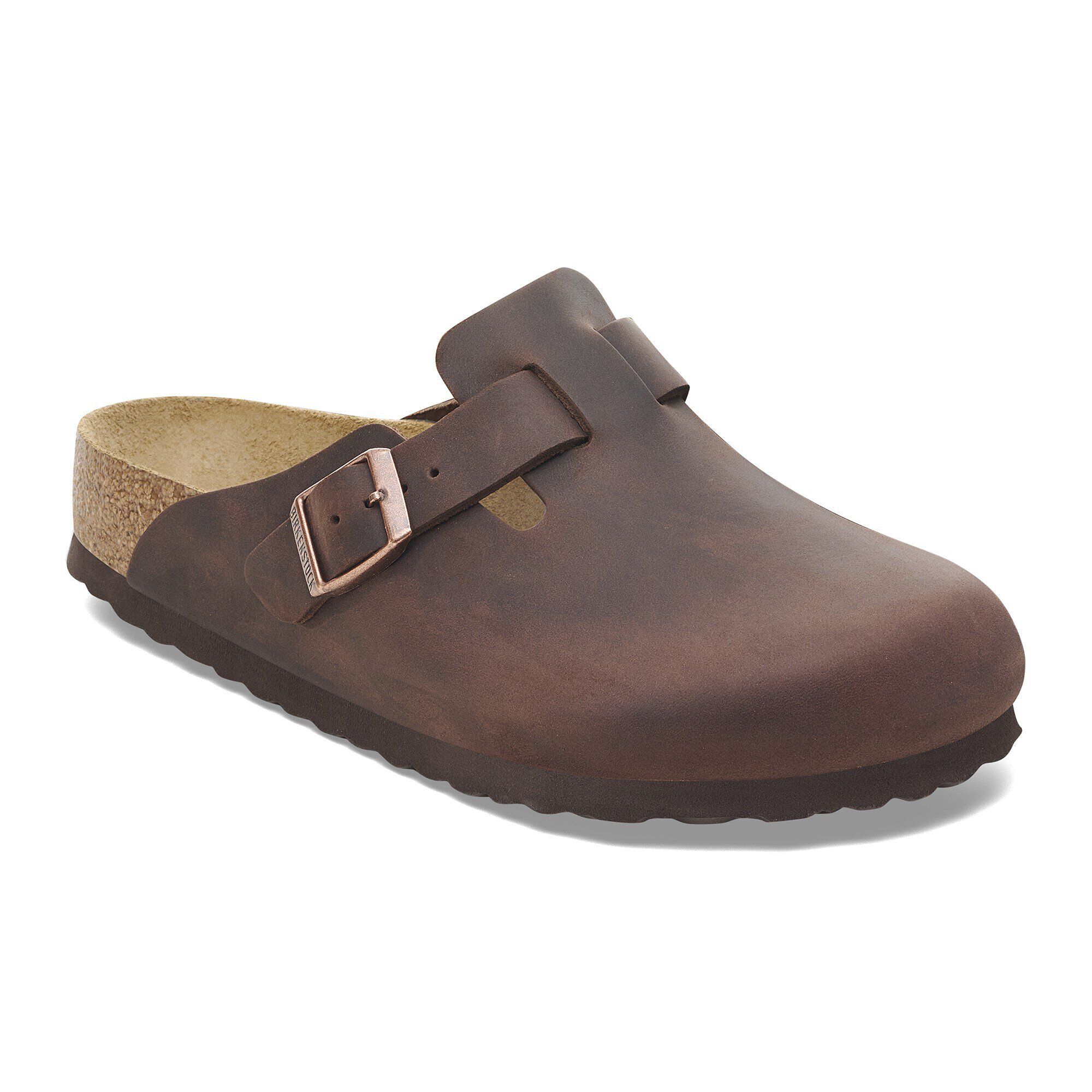 Boston Soft Footbed Natural Leather Oiled