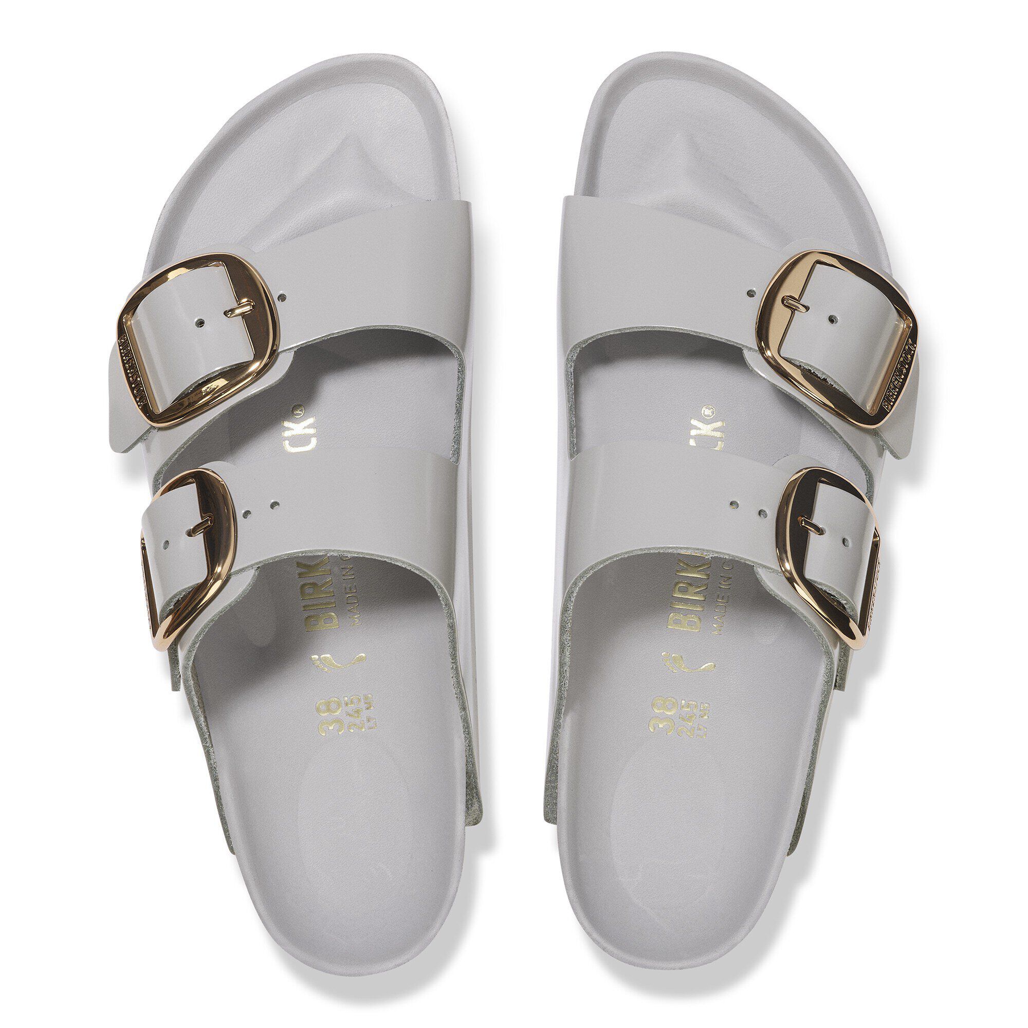 Alternative view of Arizona Big Buckle Natural Leather Patent