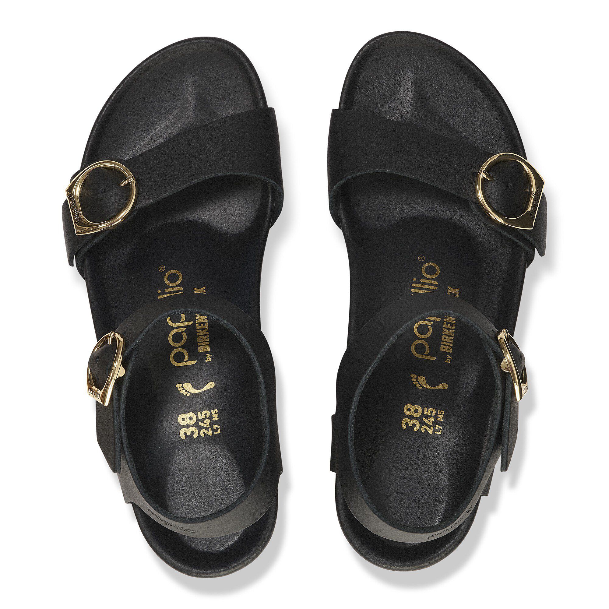 Alternative view of Soley Ring-Buckle Leather Black