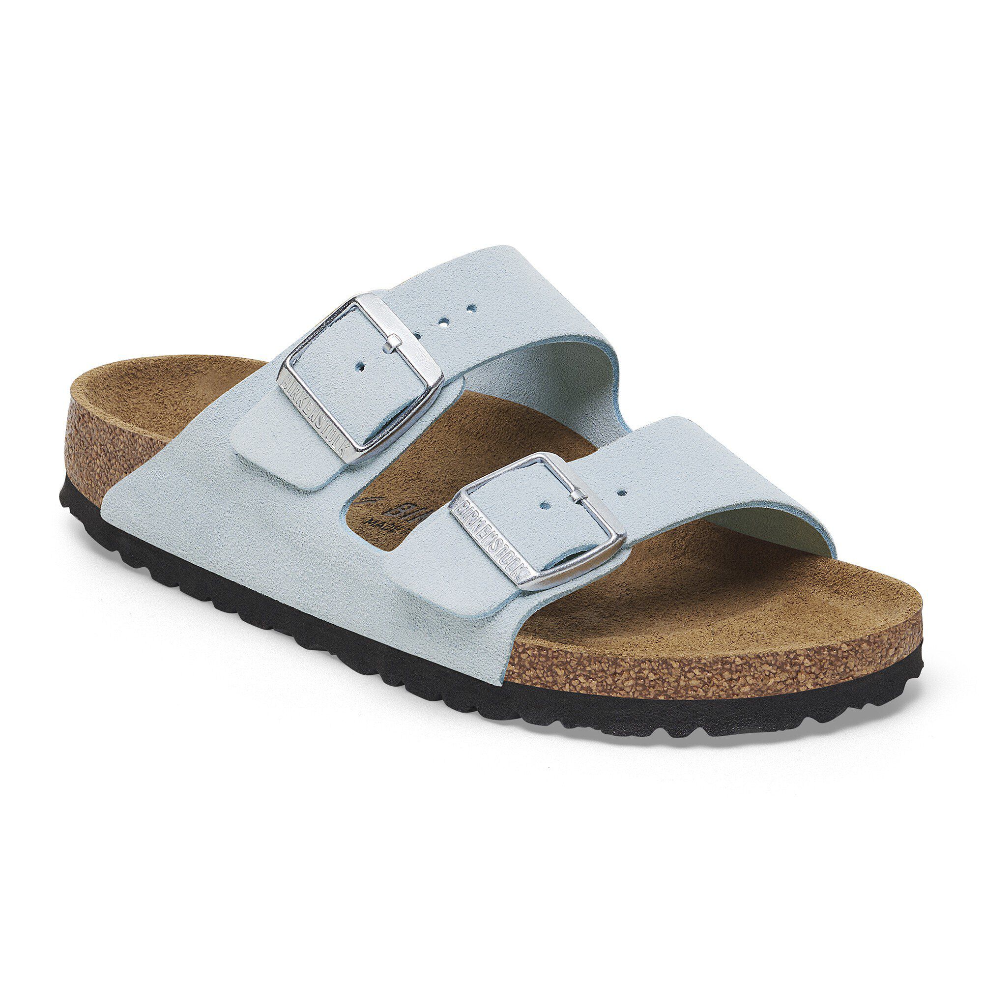 Arizona Suede Leather Baby Blue
