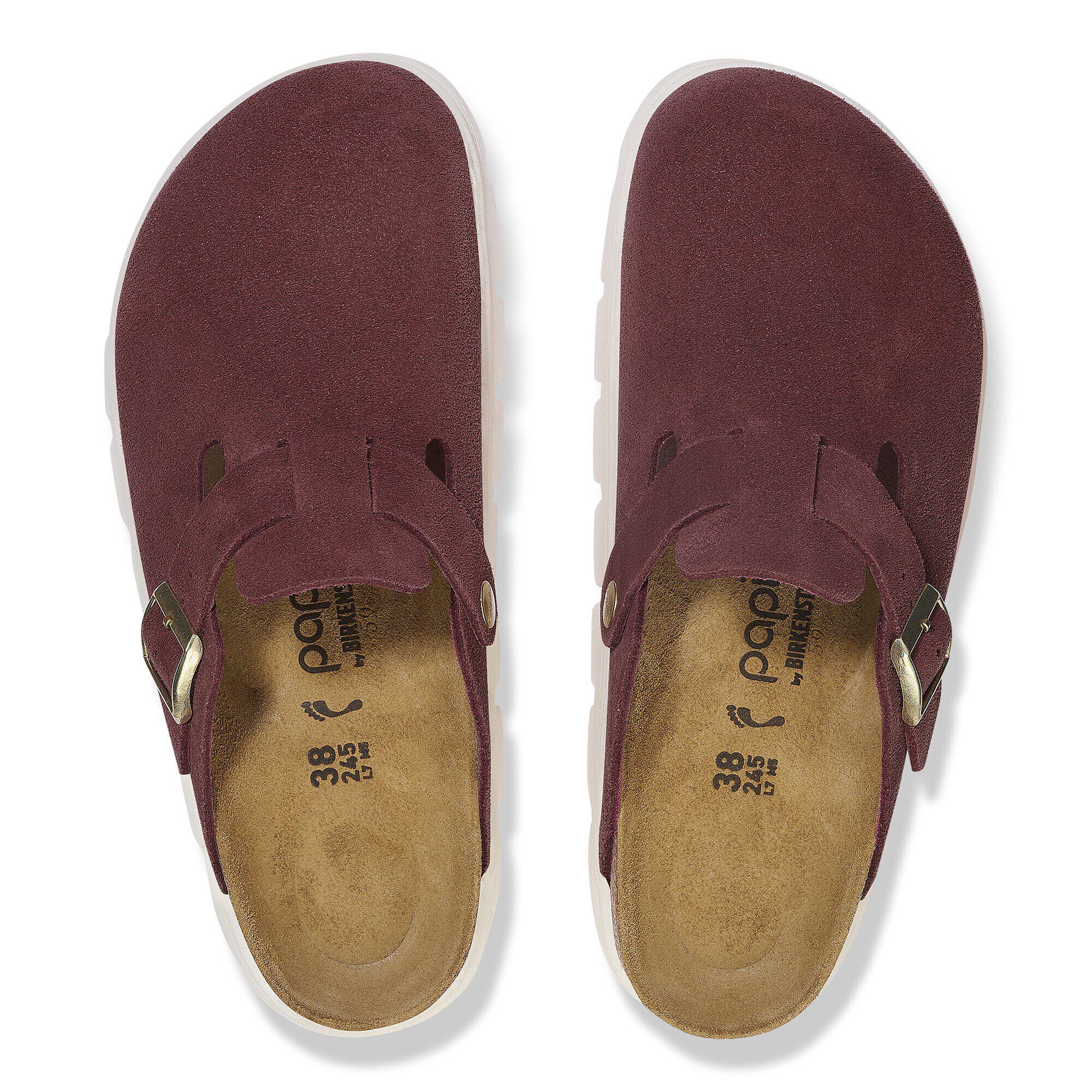 Alternative view of Boston Chunky Suede Leather Berry Crush