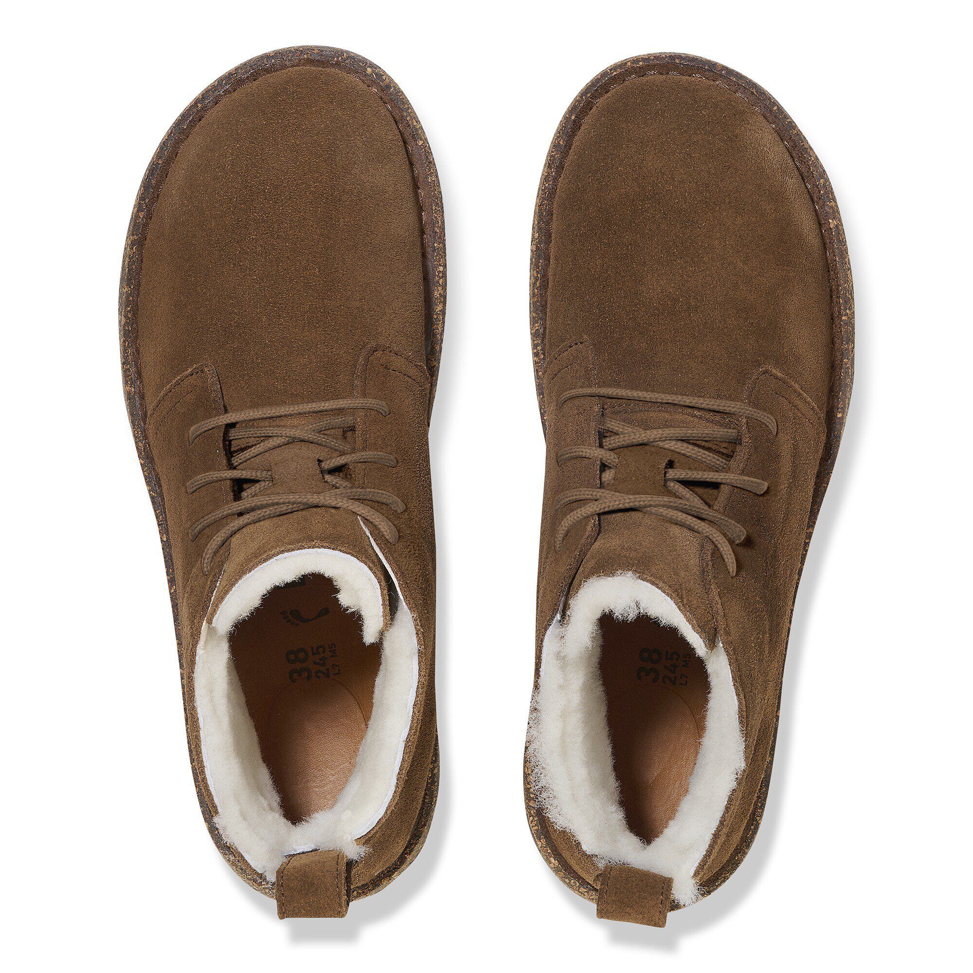 Alternative view of Uppsala Mid Shearling Suede Leather