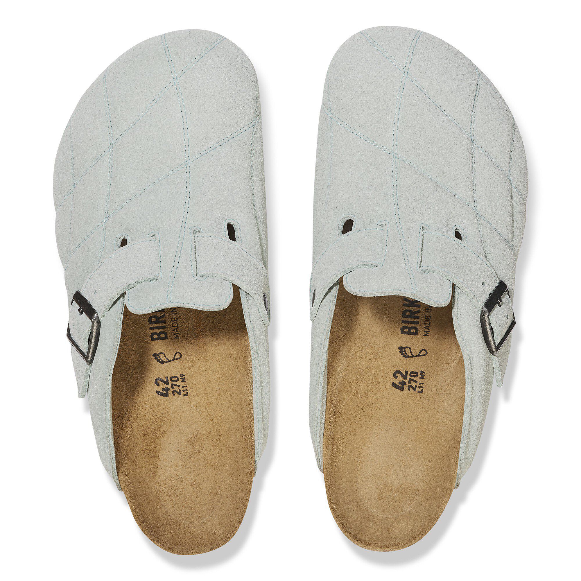 Alternative view of Boston Quilted Suede Leather