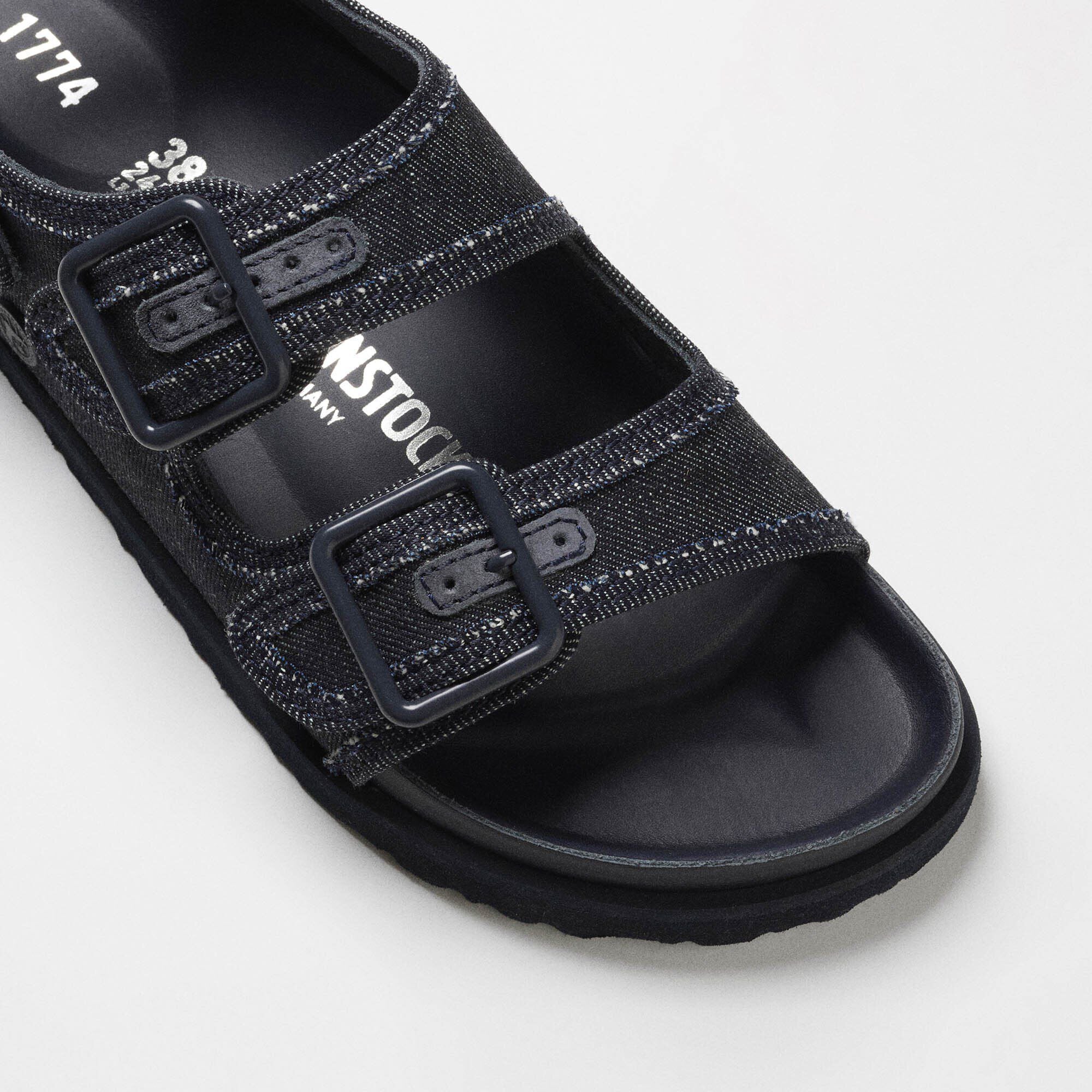 Alternative view of 1774 Milano Denim Leather-Cotton