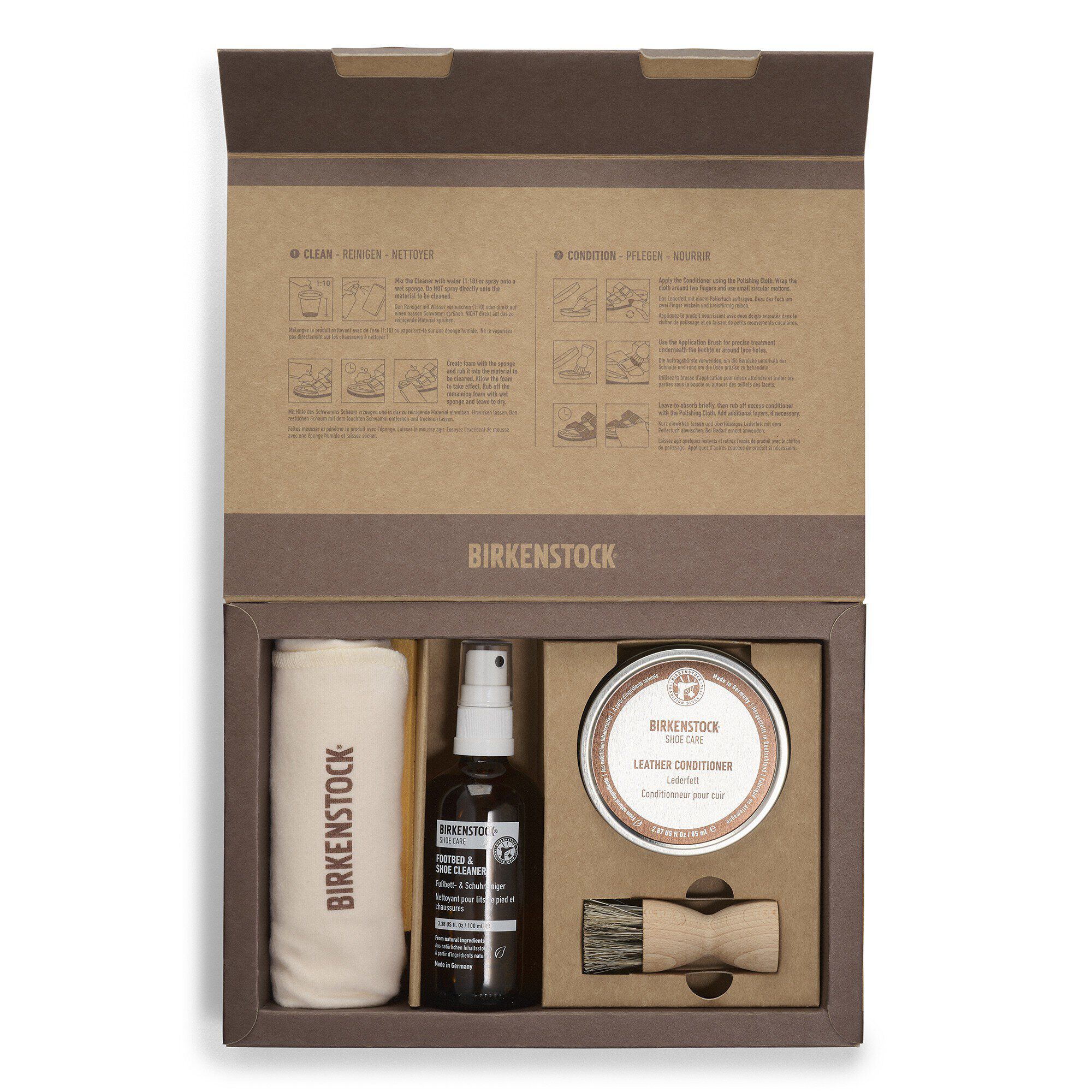 Oiled Leather Care Set Multi