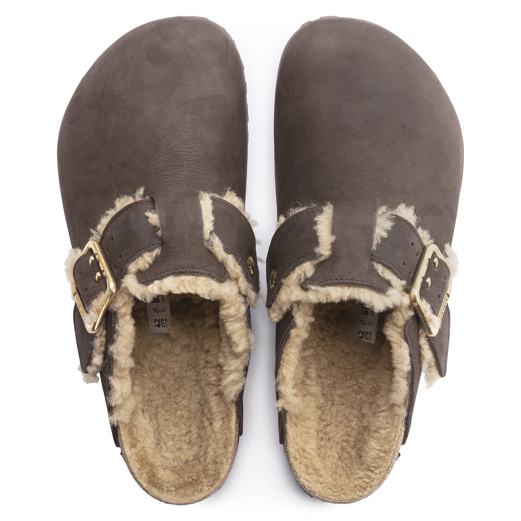 Alternative view of Boston Bold Shearling Leather Espresso