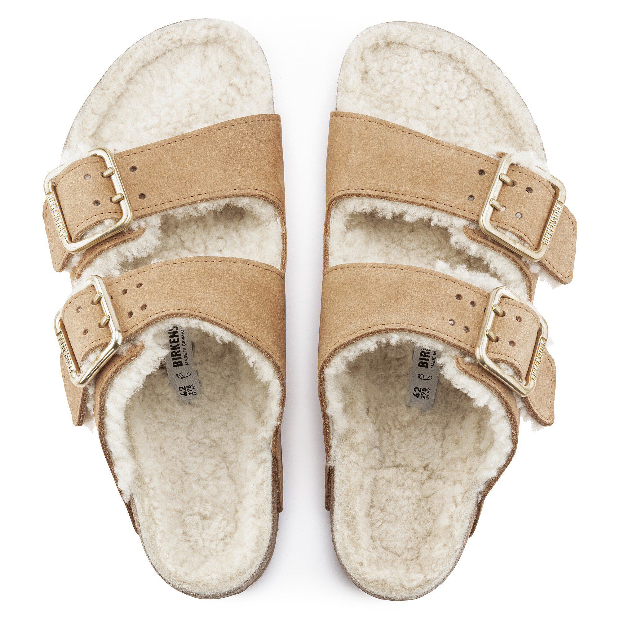 Alternative view of Arizona Bold Shearling Natural Leather