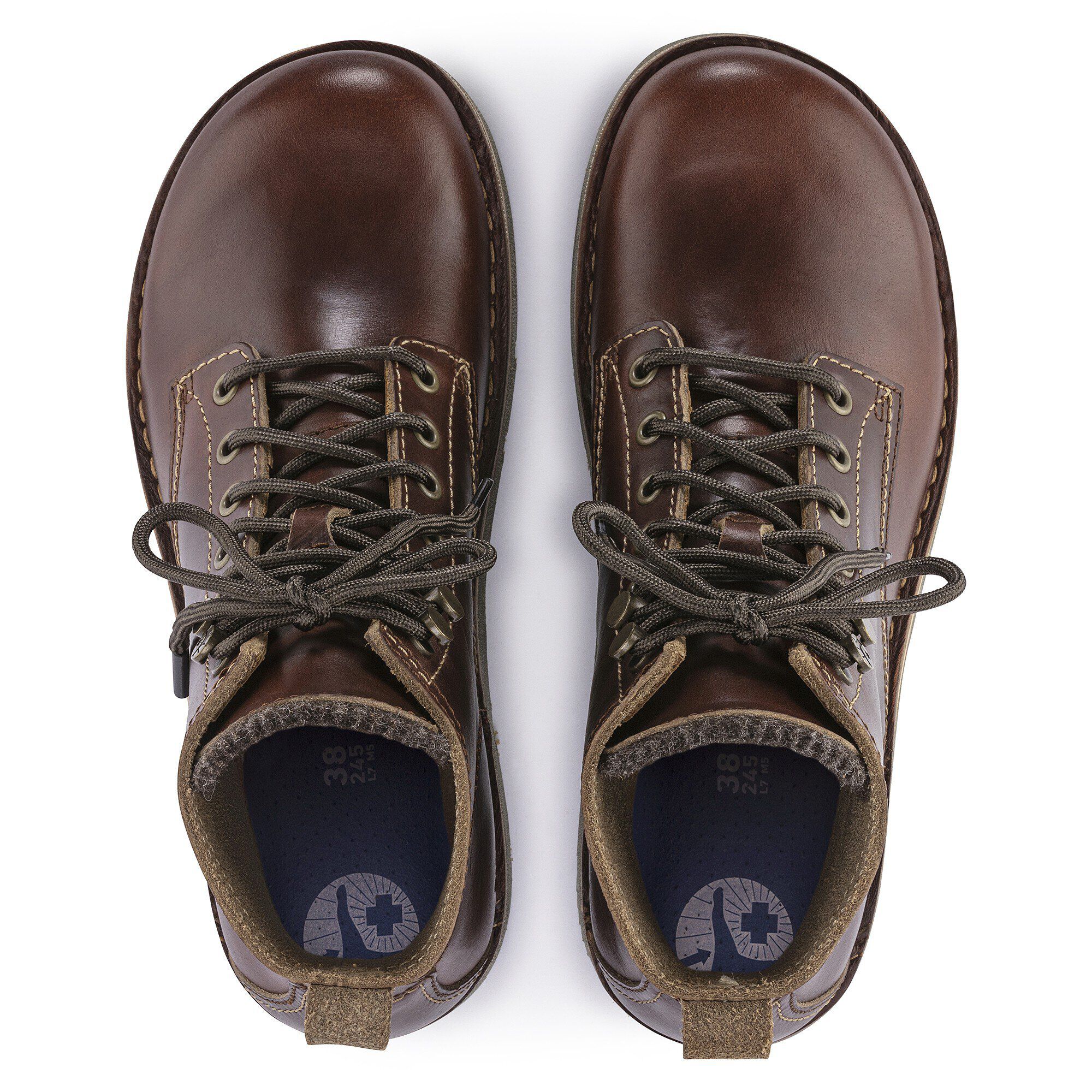 Alternative view of Birmingham Lace Men Natural Leather Oiled