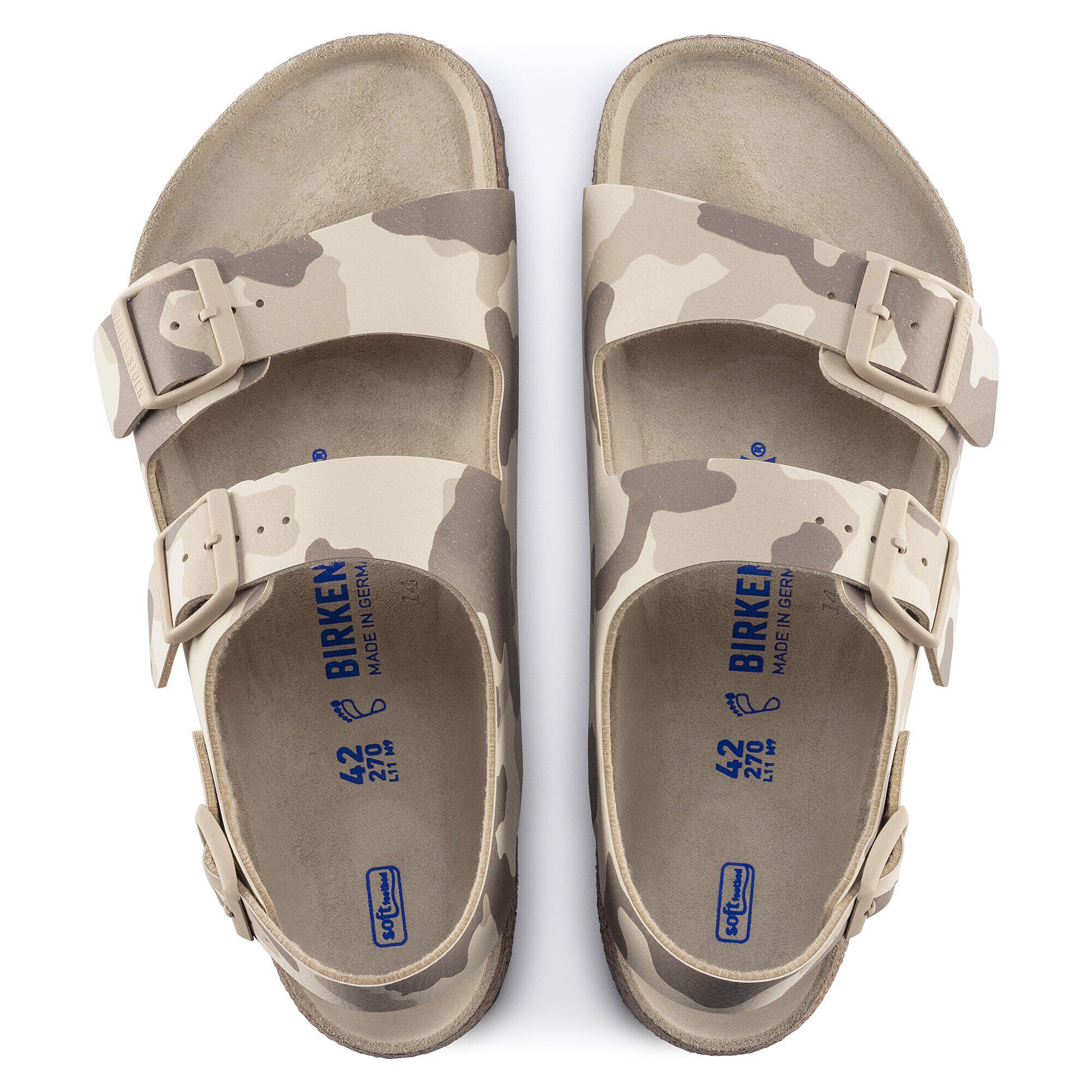 Alternative view of Milano Soft Footbed Birko-Flor