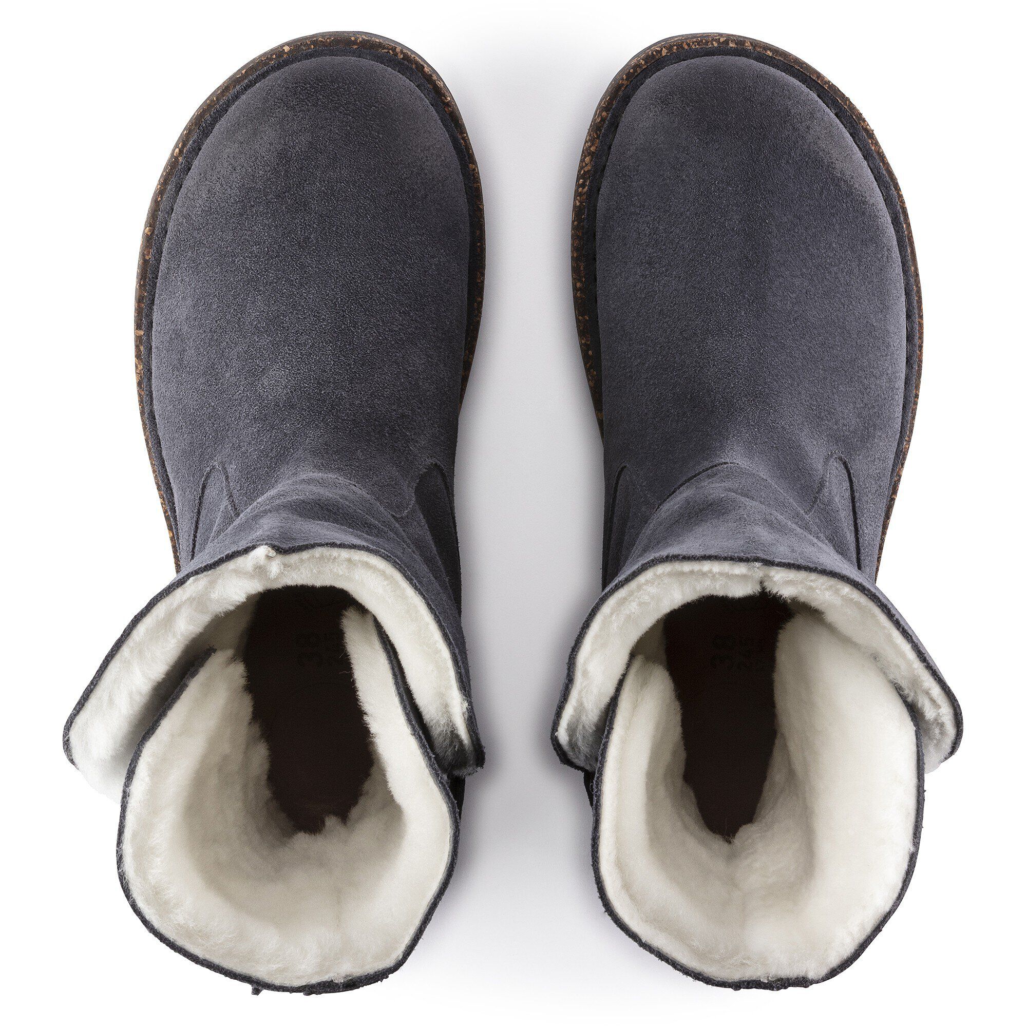 Alternative view of Uppsala Shearling Suede Leather Graphite