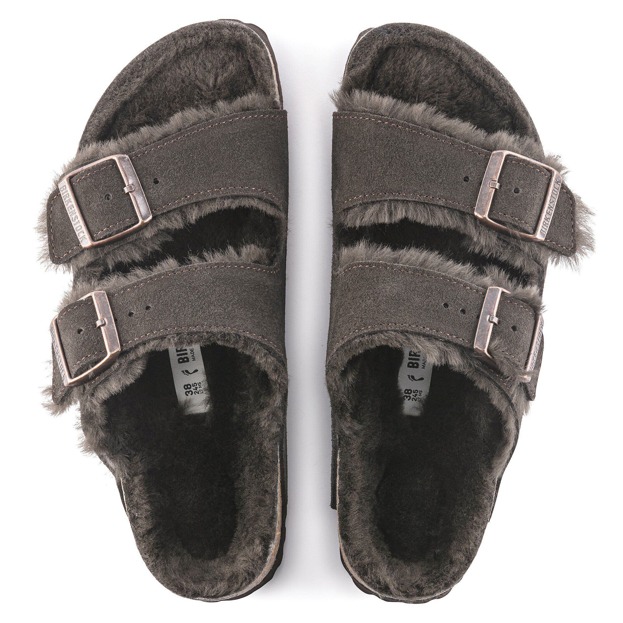 Alternative view of Arizona Shearling Suede Leather