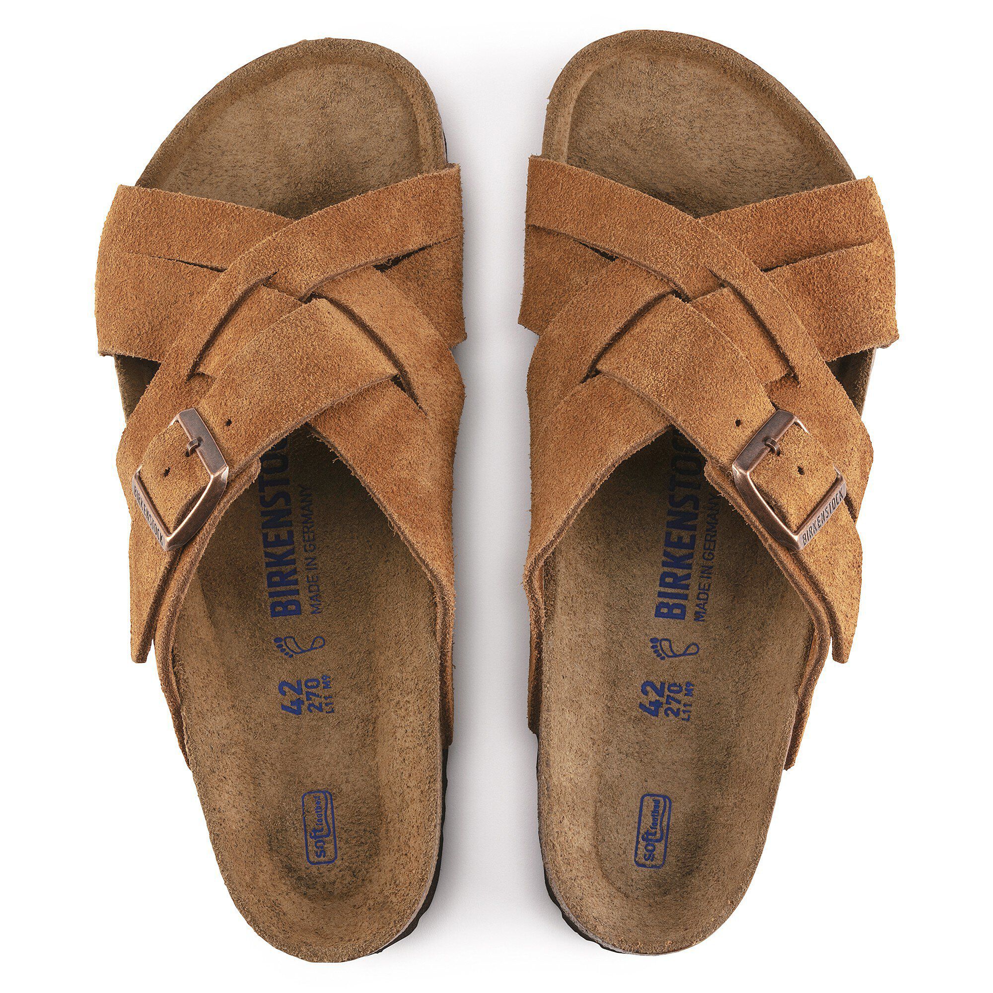 Alternative view of Lugano Soft Footbed Suede Leather