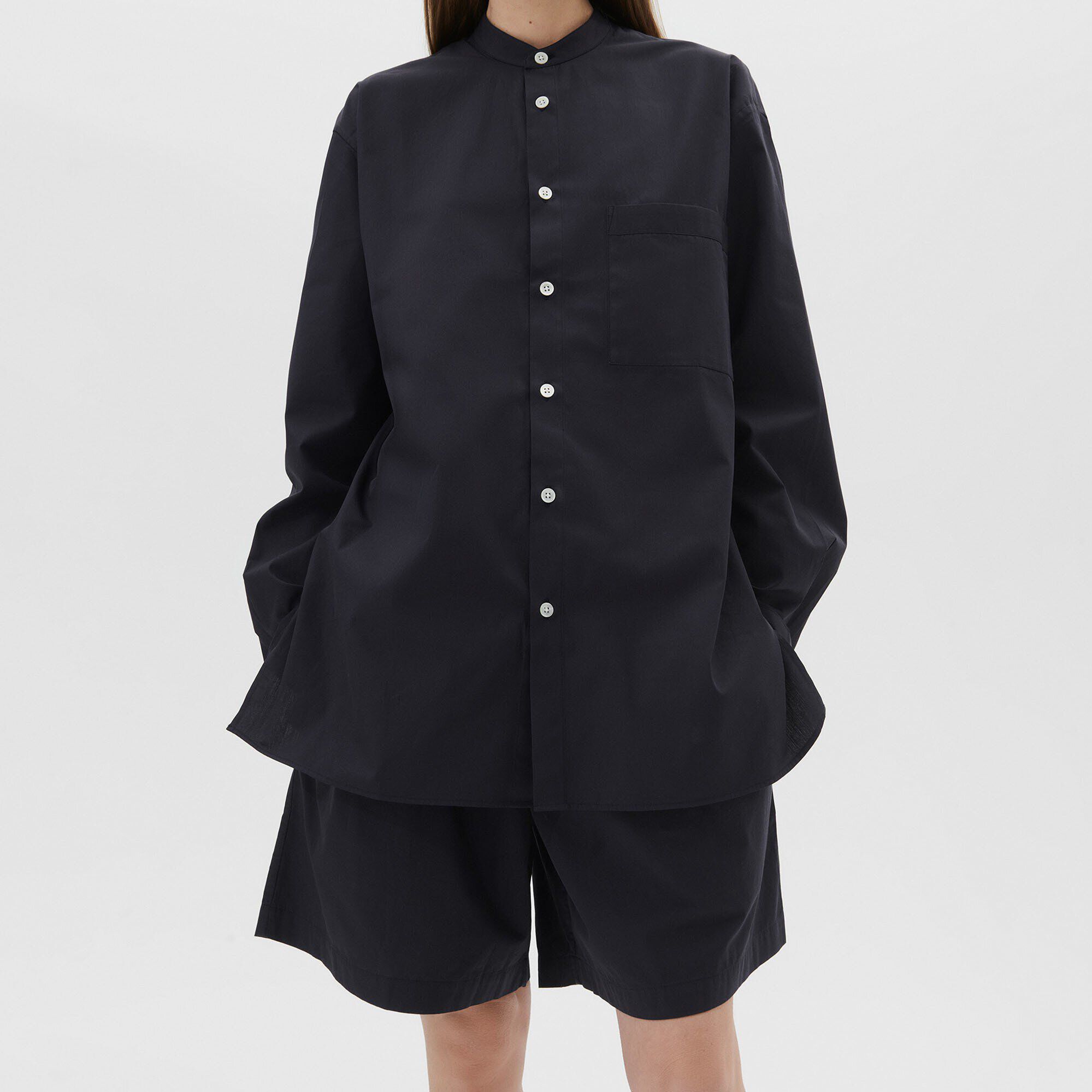 Alternative view of Tekla Long-Sleeved Shirt Slate