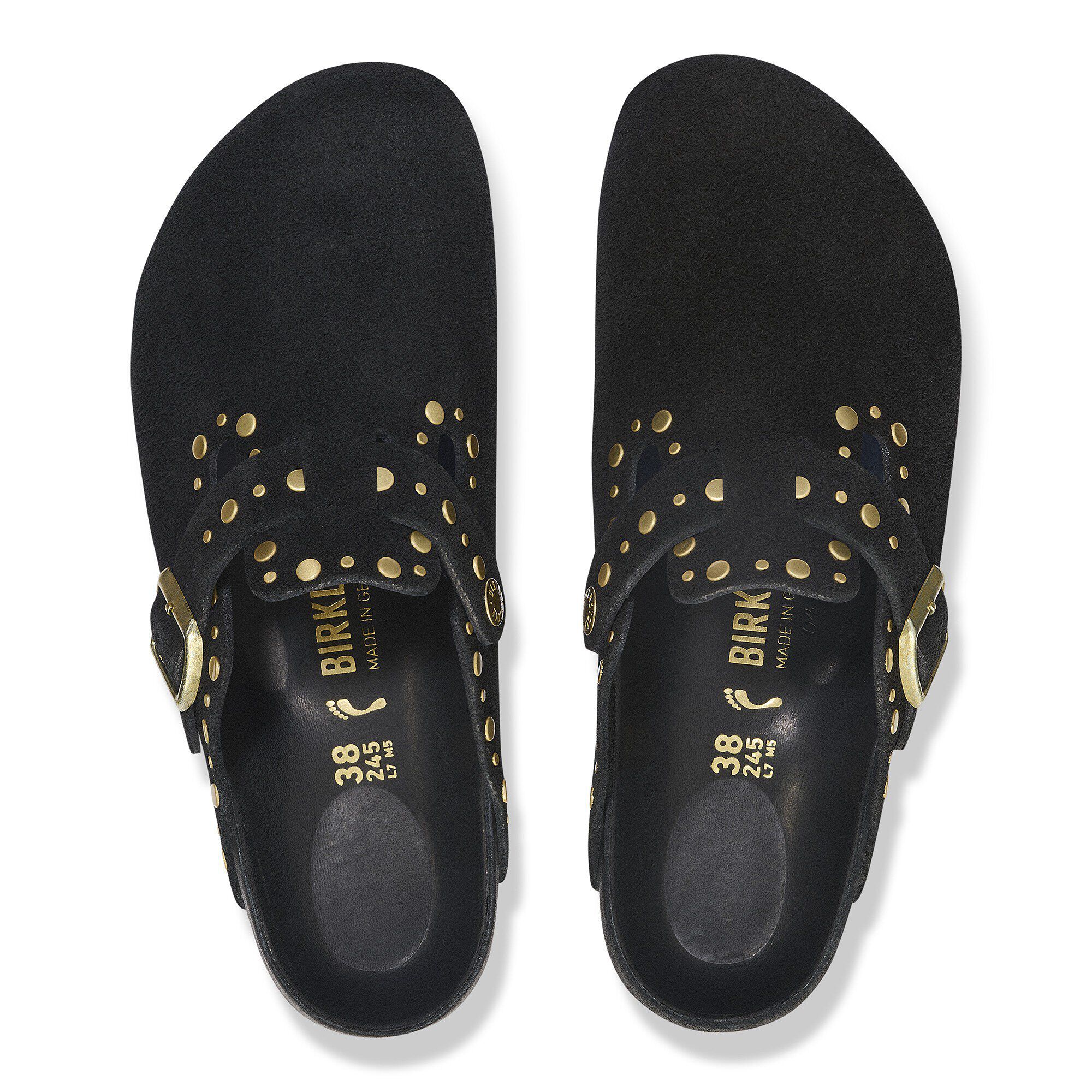 Alternative view of Boston Rivet Suede Leather