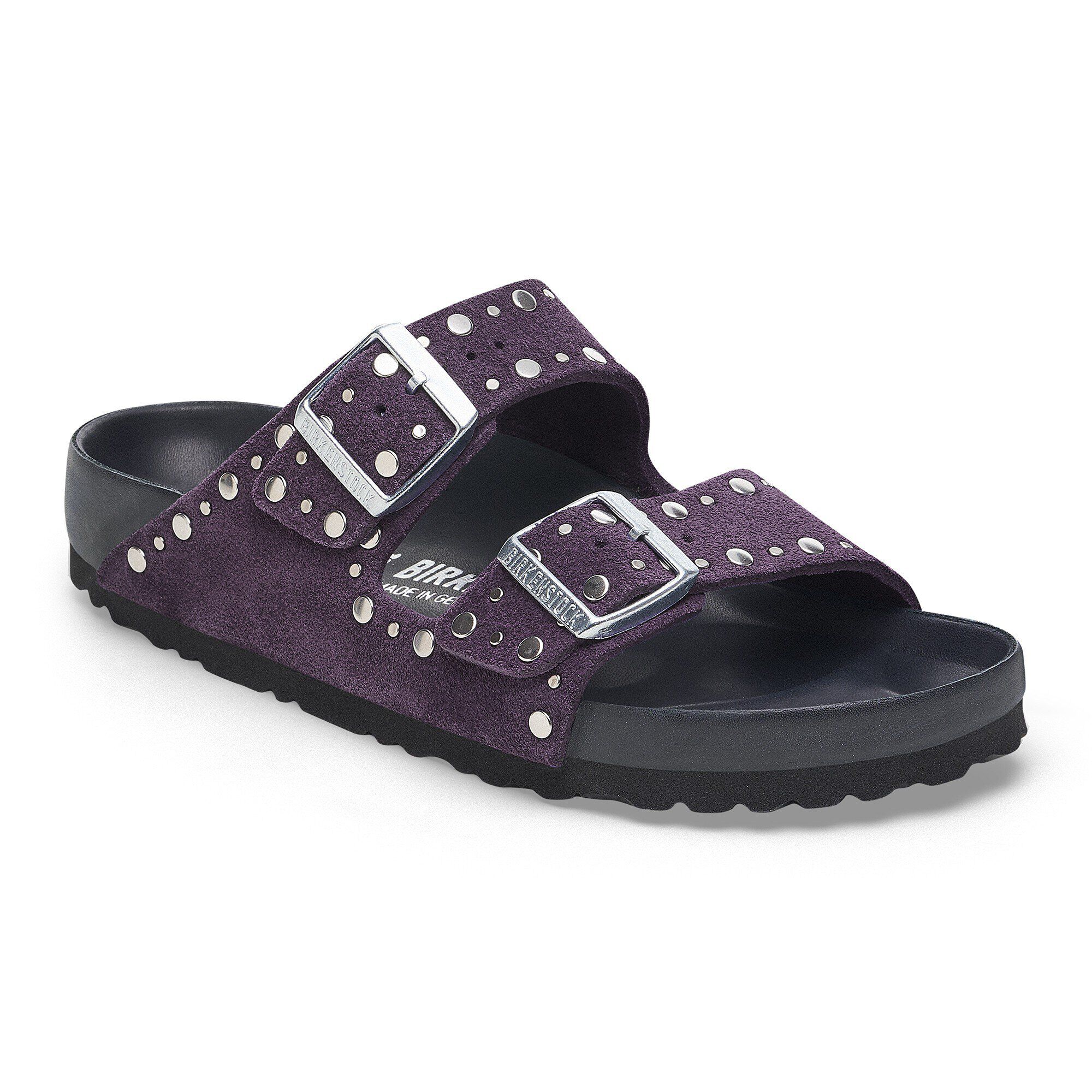 Arizona Rivets Suede Leather Acai