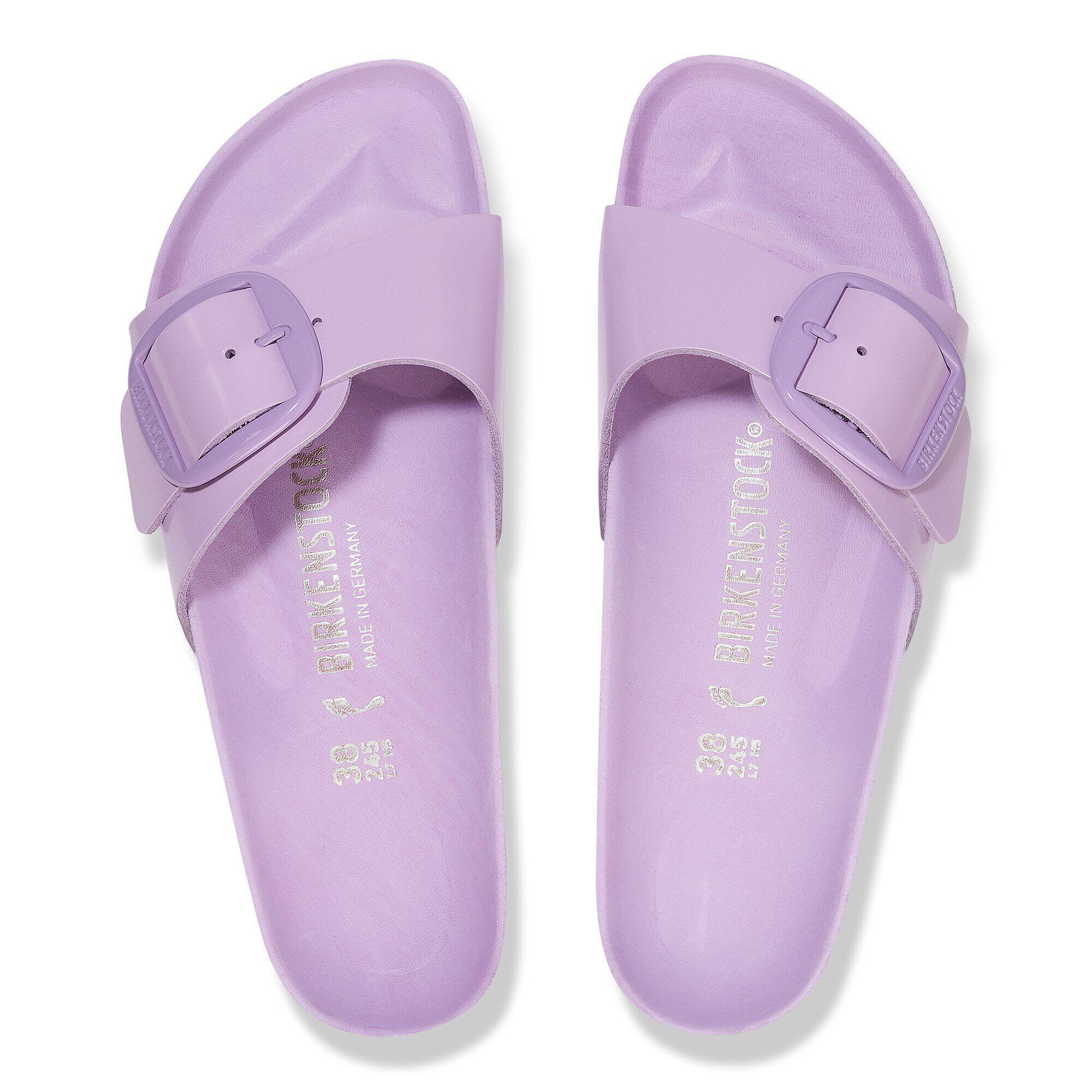 Alternative view of Madrid Big Buckle Natural Leather Patent