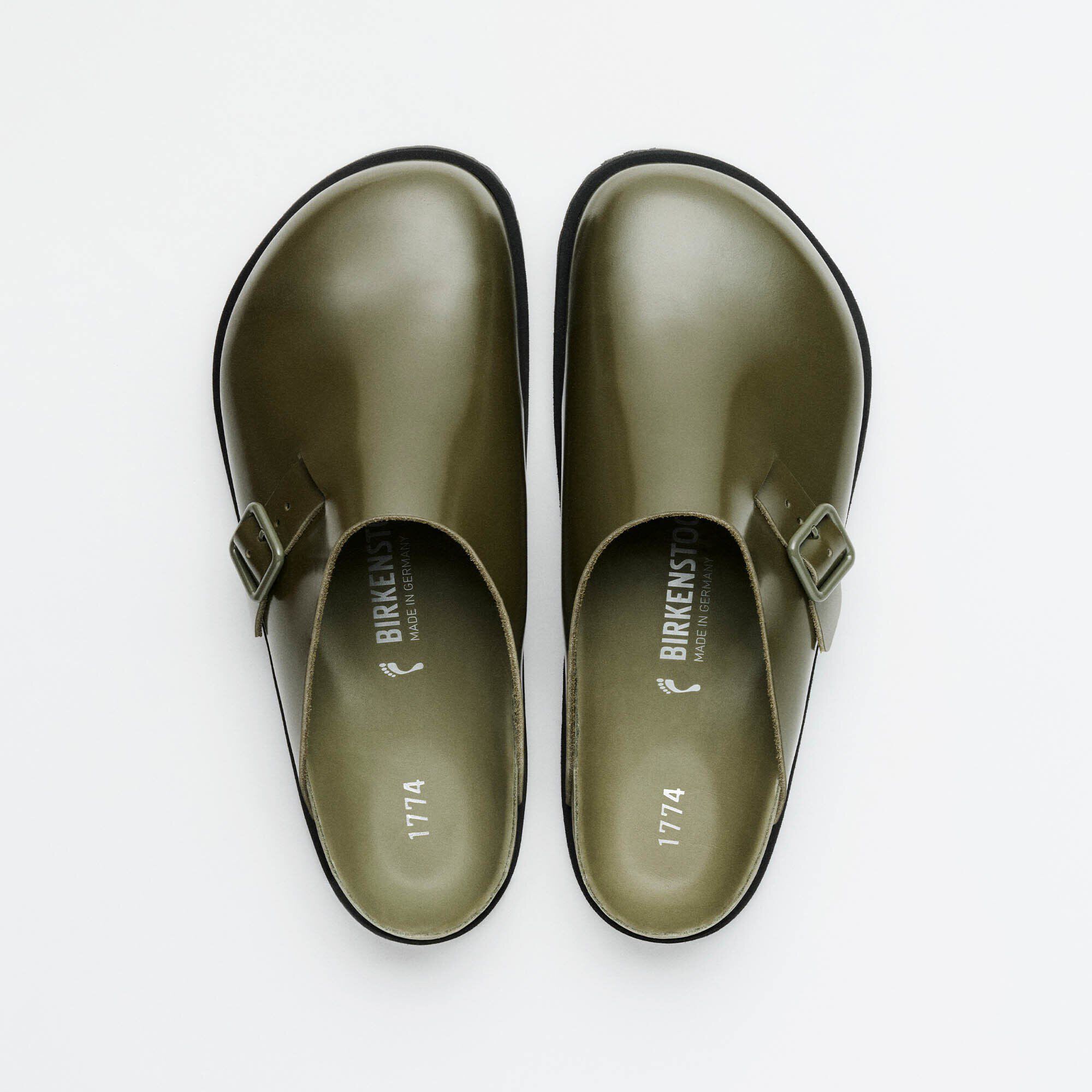 33 Dougal Leather Moss Green