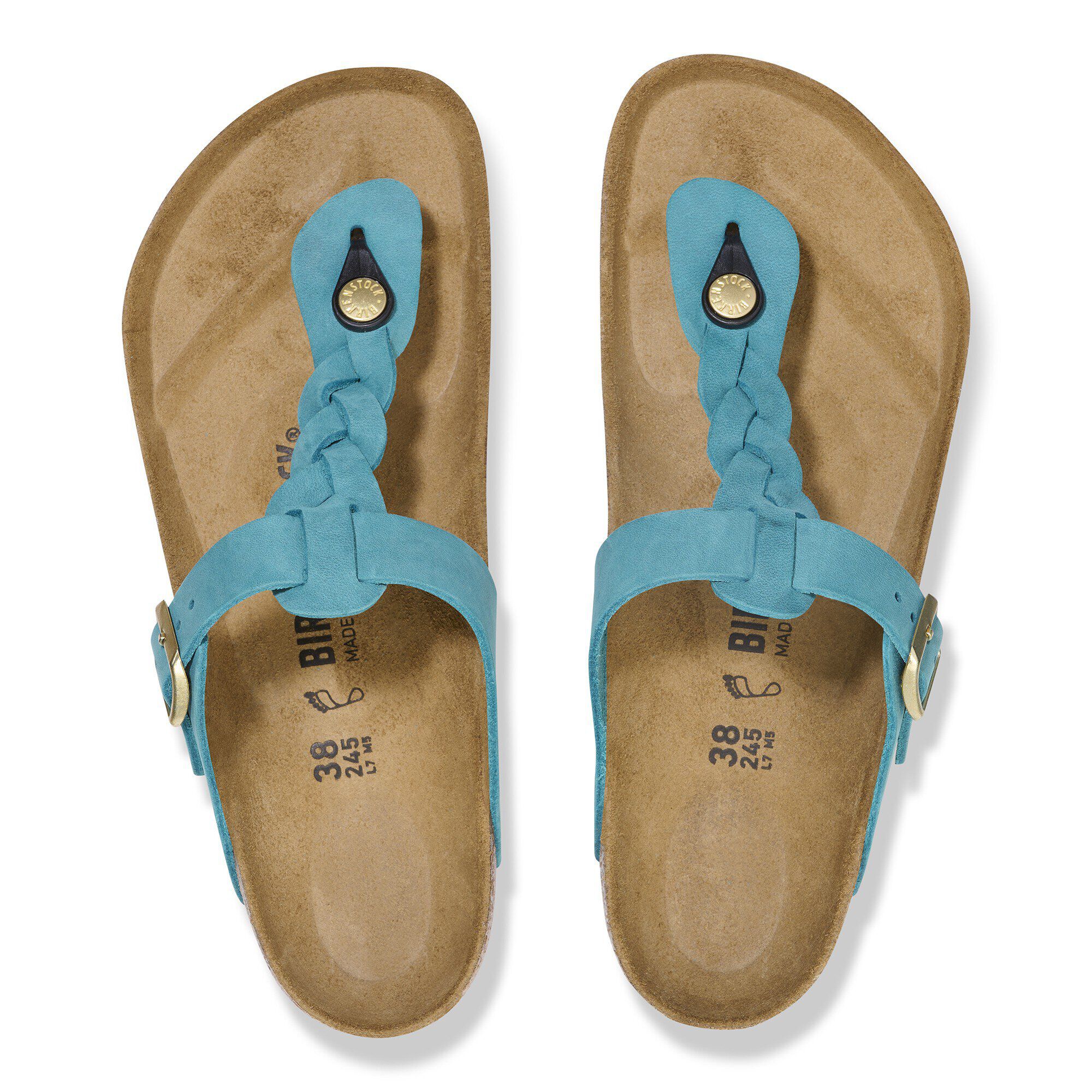 Alternative view of Gizeh Braided Natural Leather Oiled