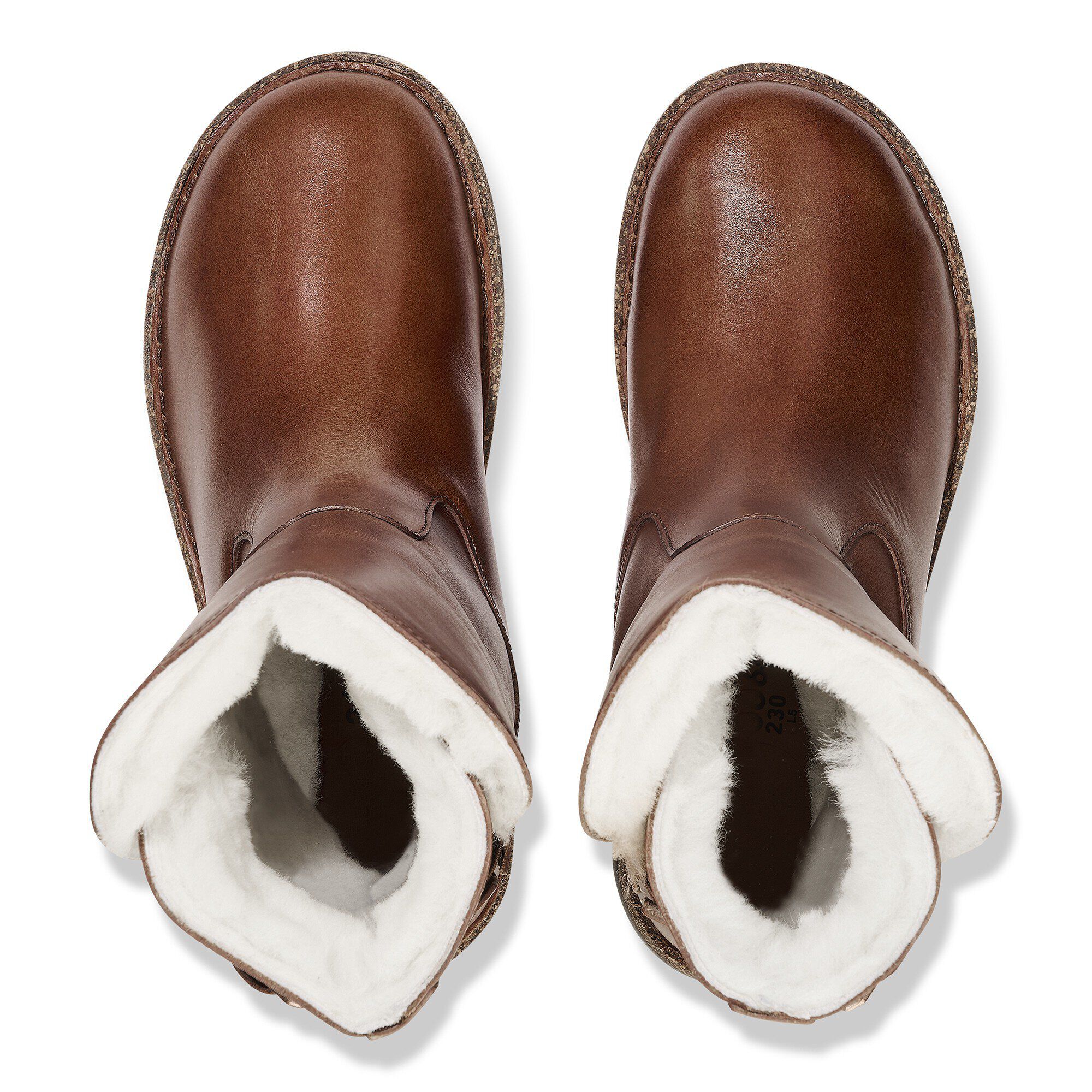 Alternative view of Uppsala Shearling Natural Leather
