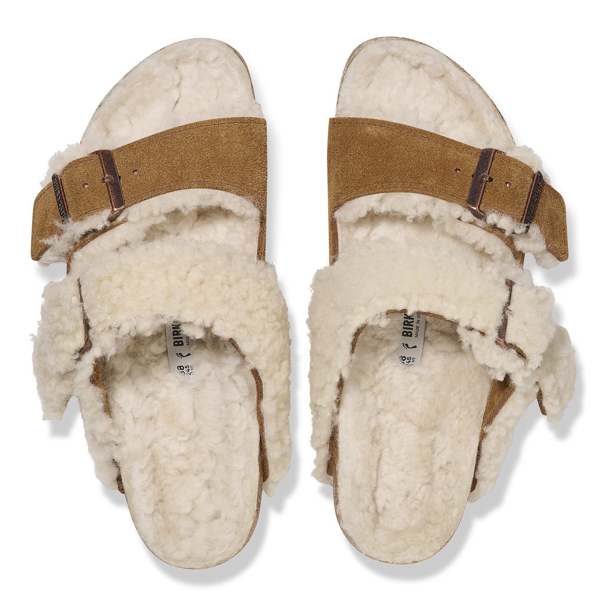 Alternative view of Arizona Teddy Split Suede Leather/Fur