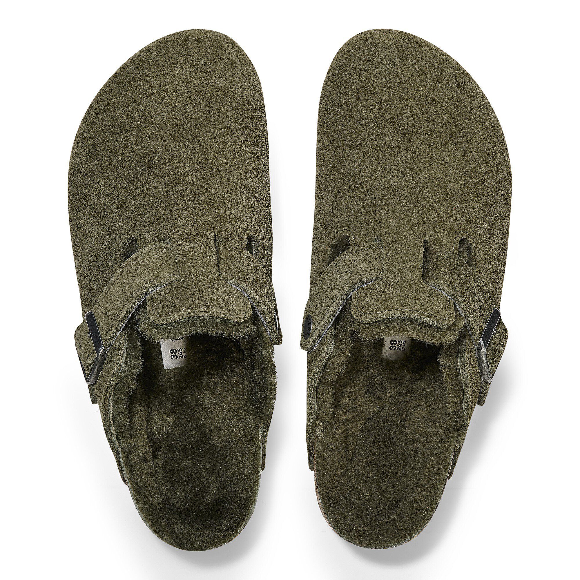 Alternative view of Boston Shearling Suede Leather