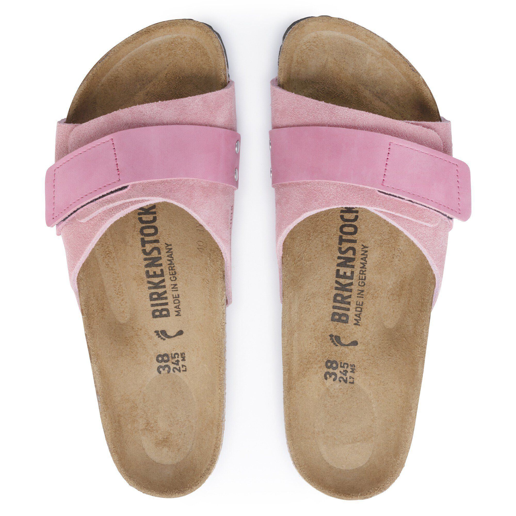 Alternative view of Oita Suede Leather Candy Pink