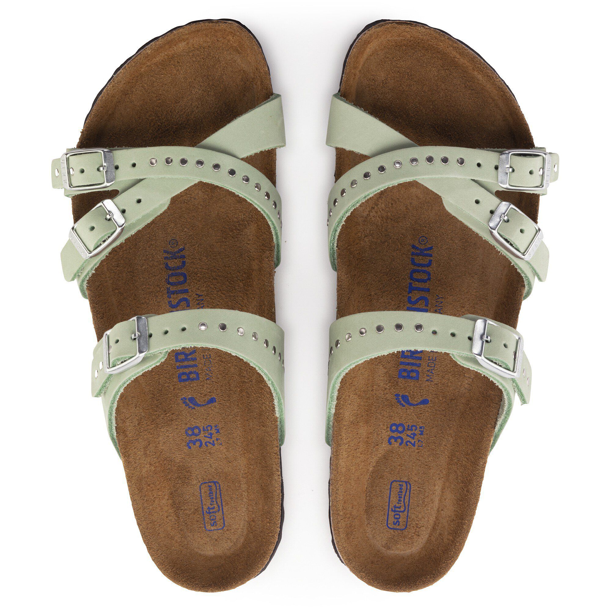 Alternative view of Franca Soft Footbed Nubuck Leather Matcha