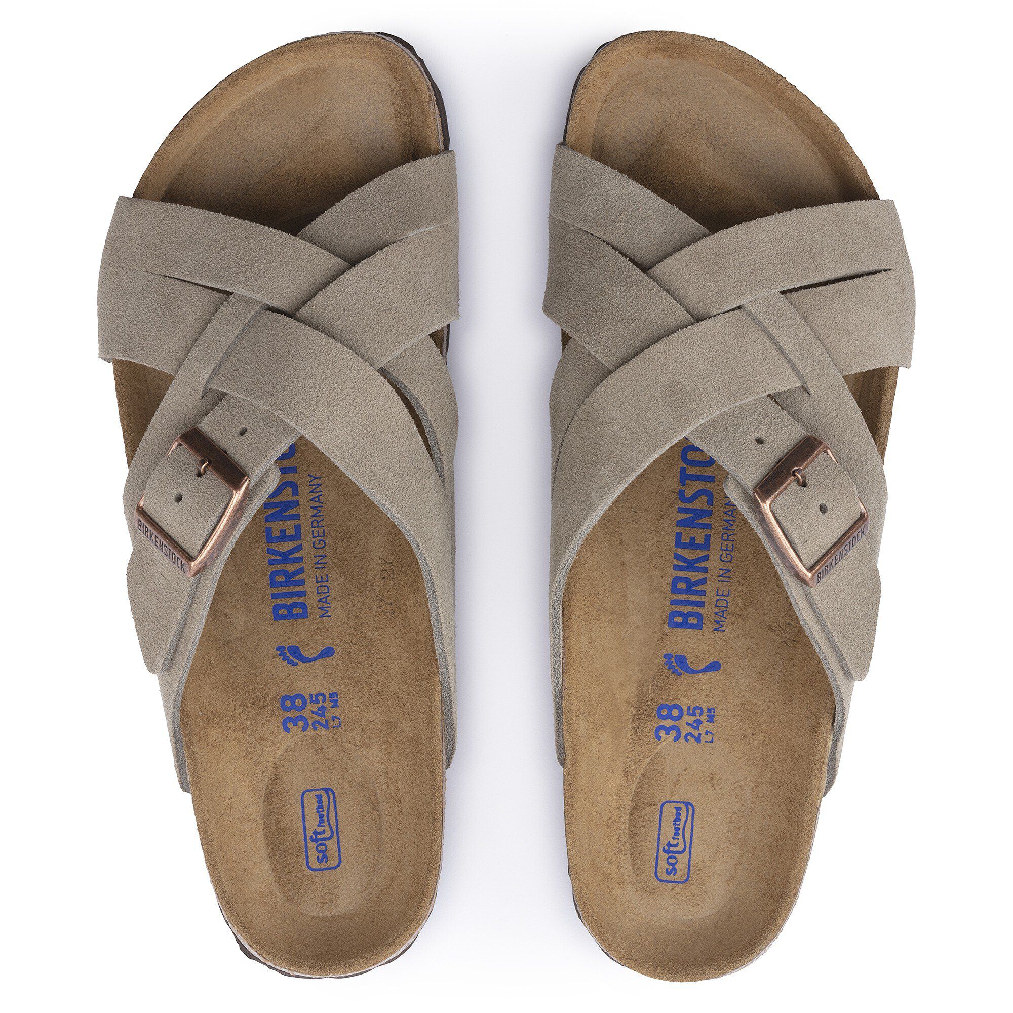 Alternative view of Lugano Soft Footbed Suede Leather