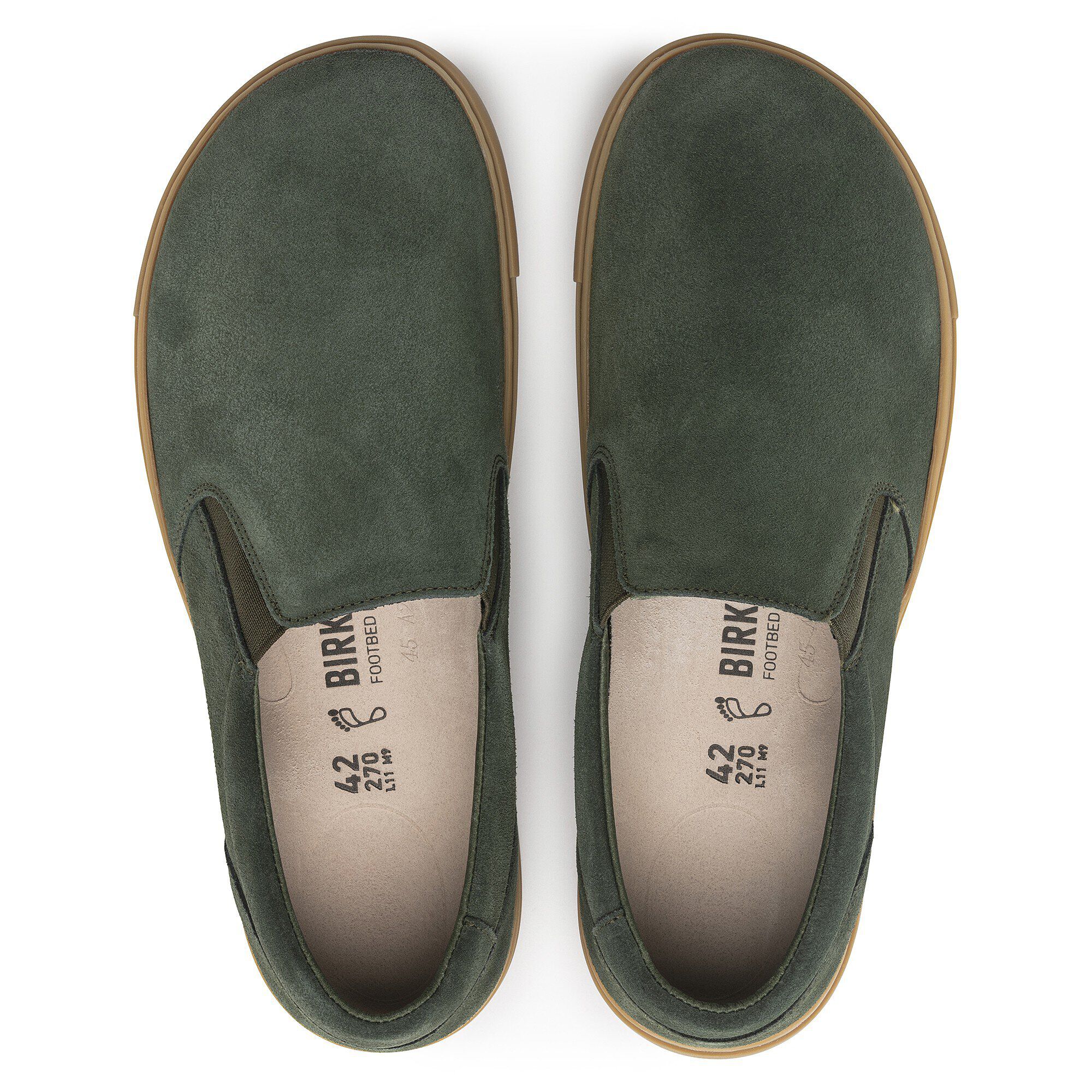 Alternative view of Oswego Suede Leather Thyme