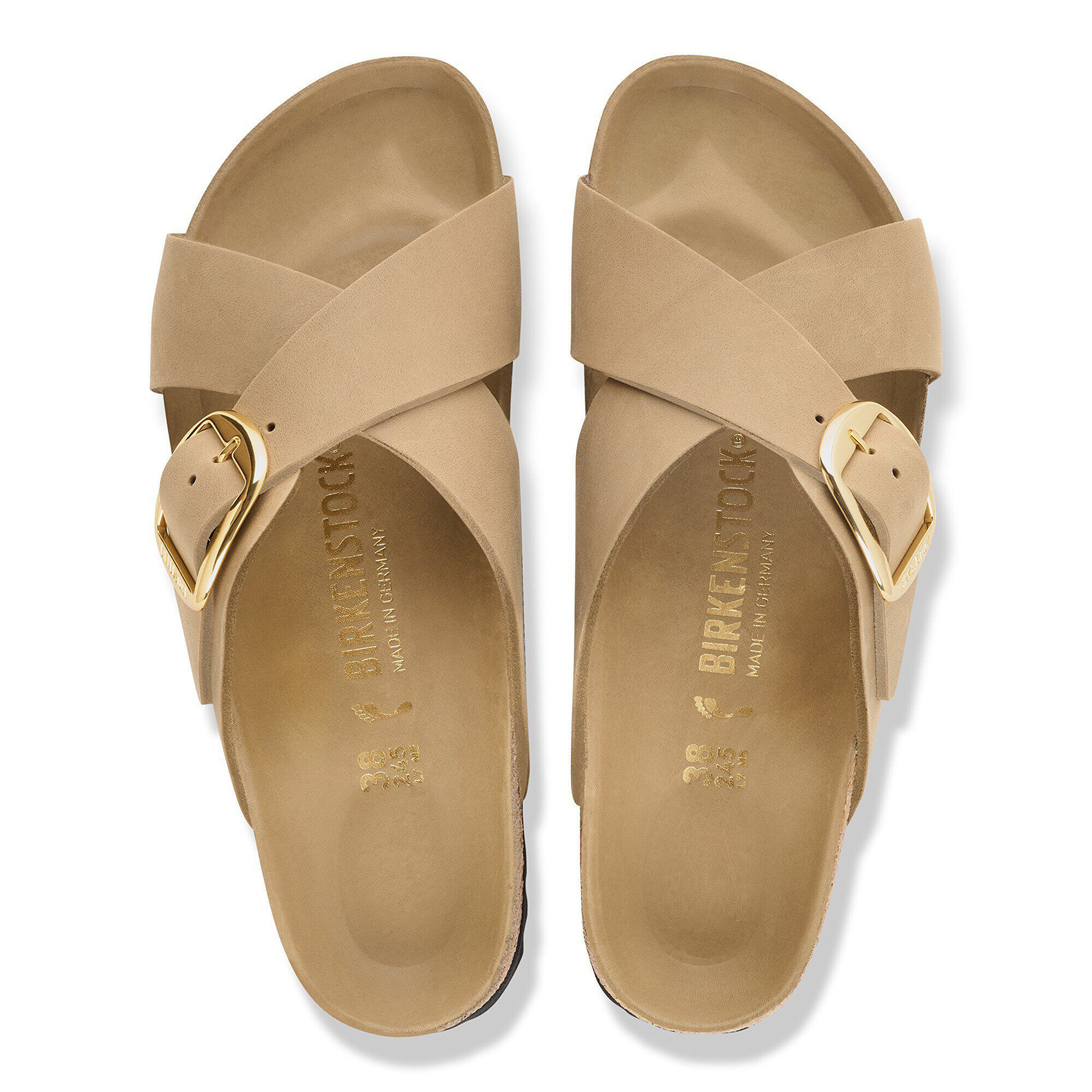 Alternative view of Siena Big Buckle Natural Leather Oiled