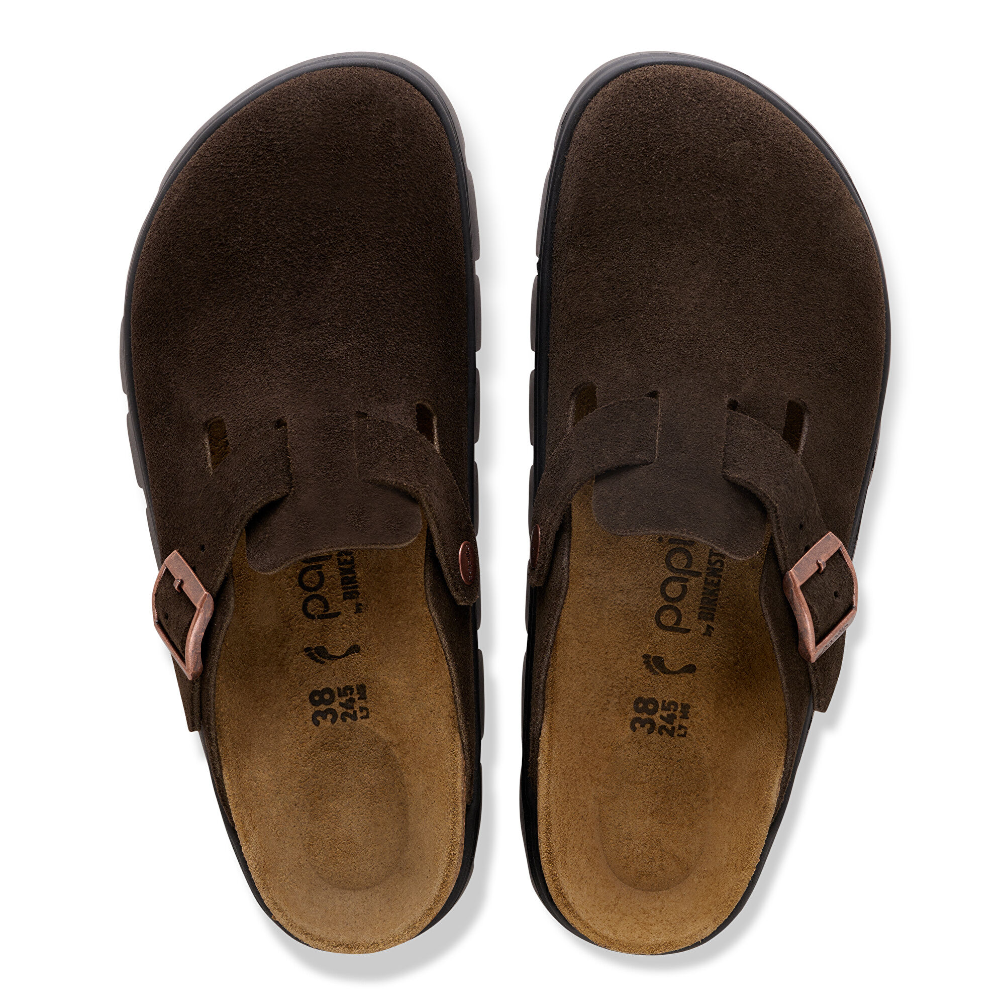 Alternative view of Boston Chunky Suede Leather