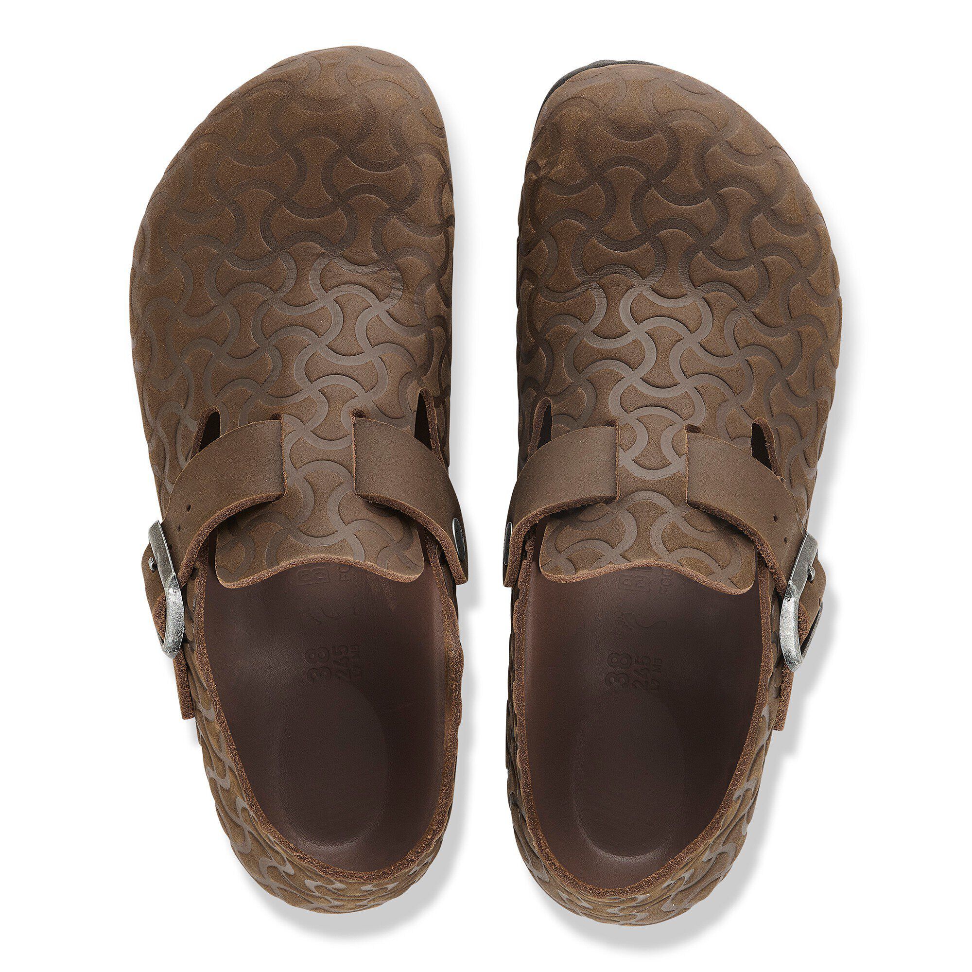 Alternative view of London Single Strap Natural Leather Embossed