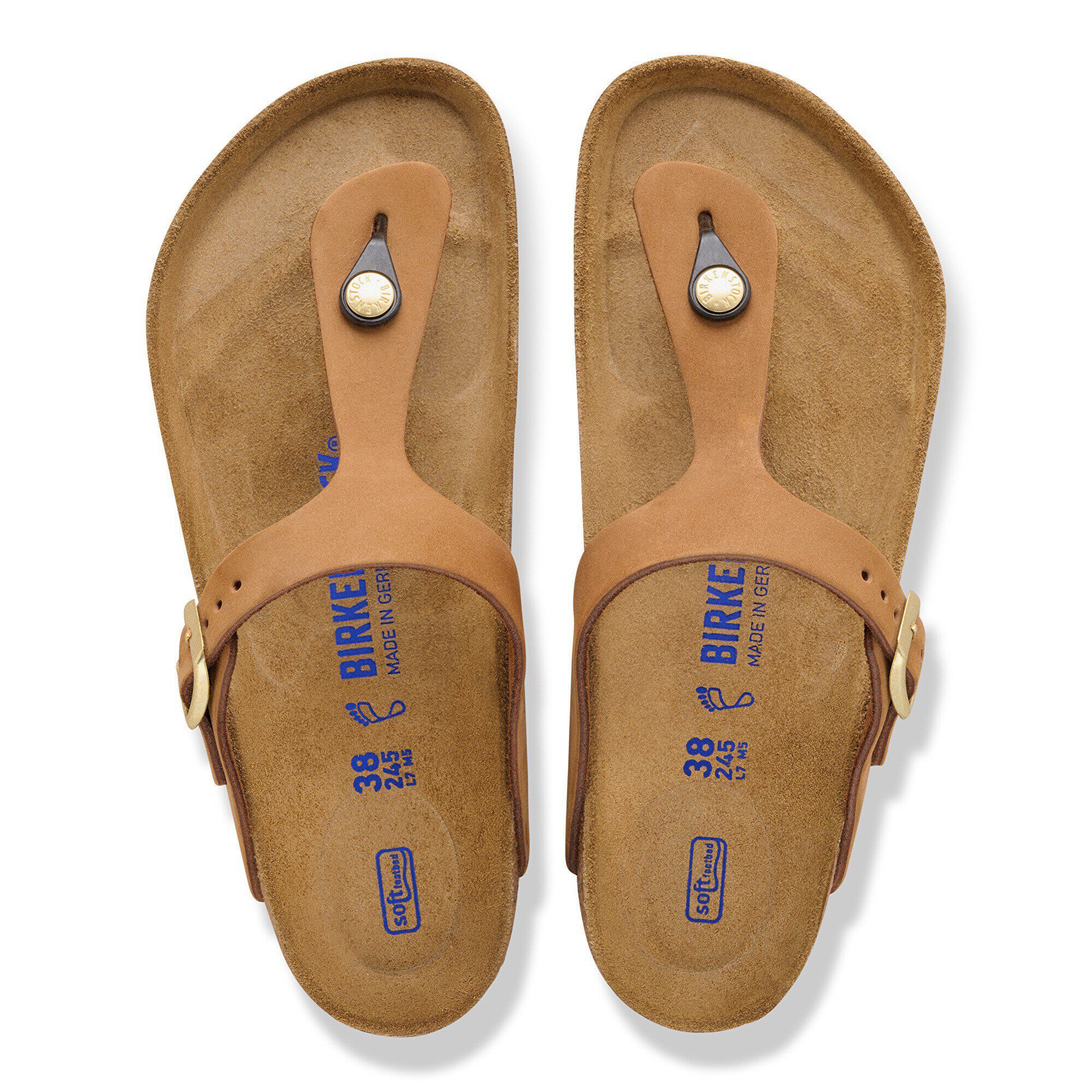 Alternative view of Gizeh Soft Footbed Nubuk Leather