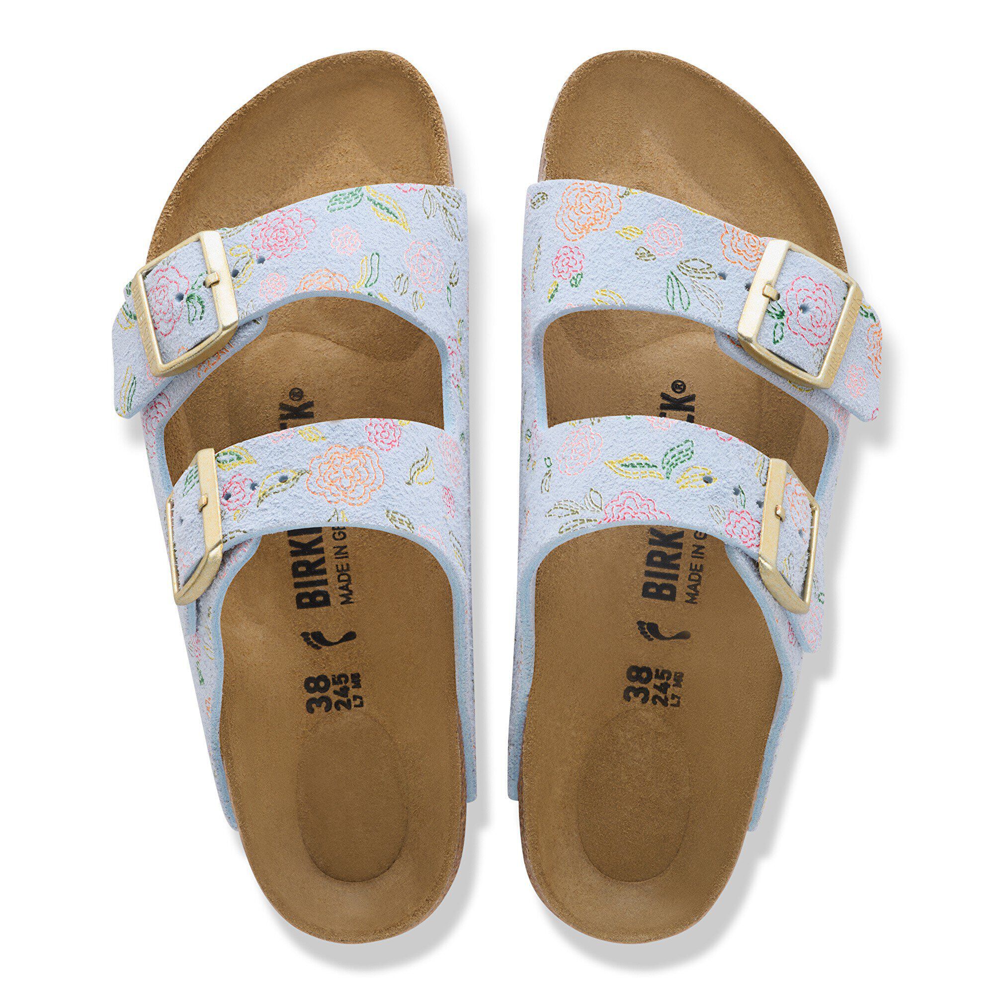 Alternative view of Arizona Rivet Logo Suede Leather