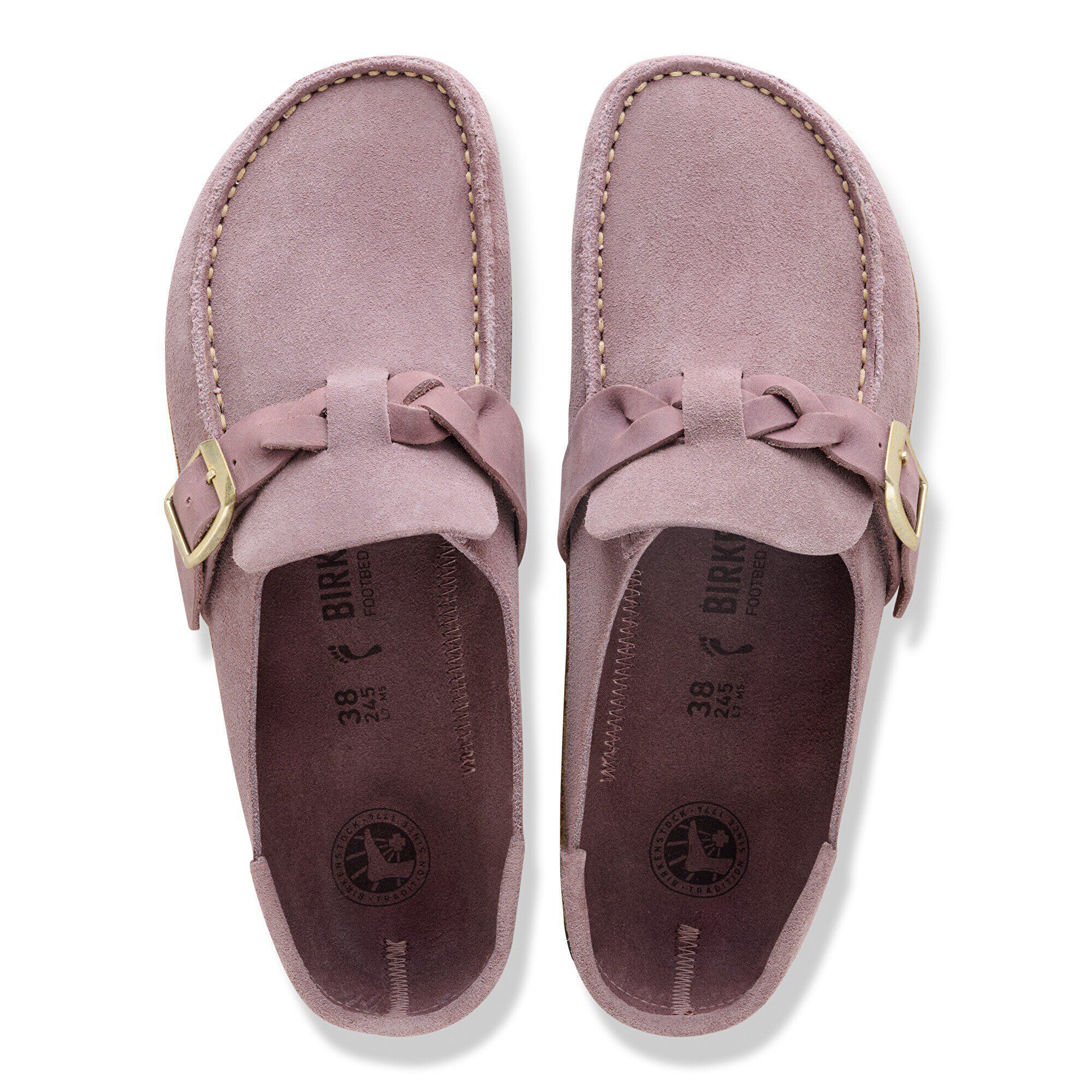 Alternative view of Buckley Braided Suede Leather