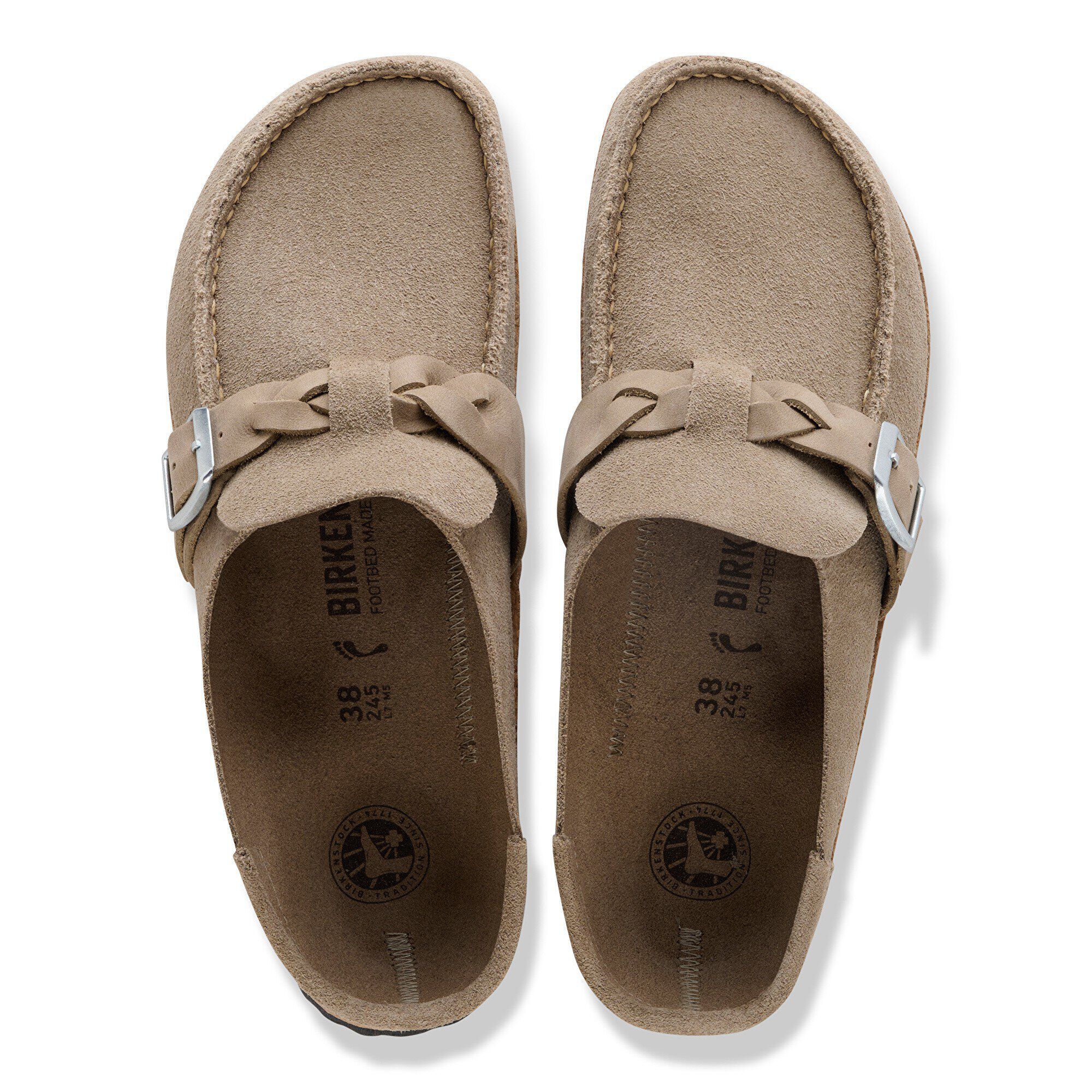 Alternative view of Buckley Braided Suede Leather