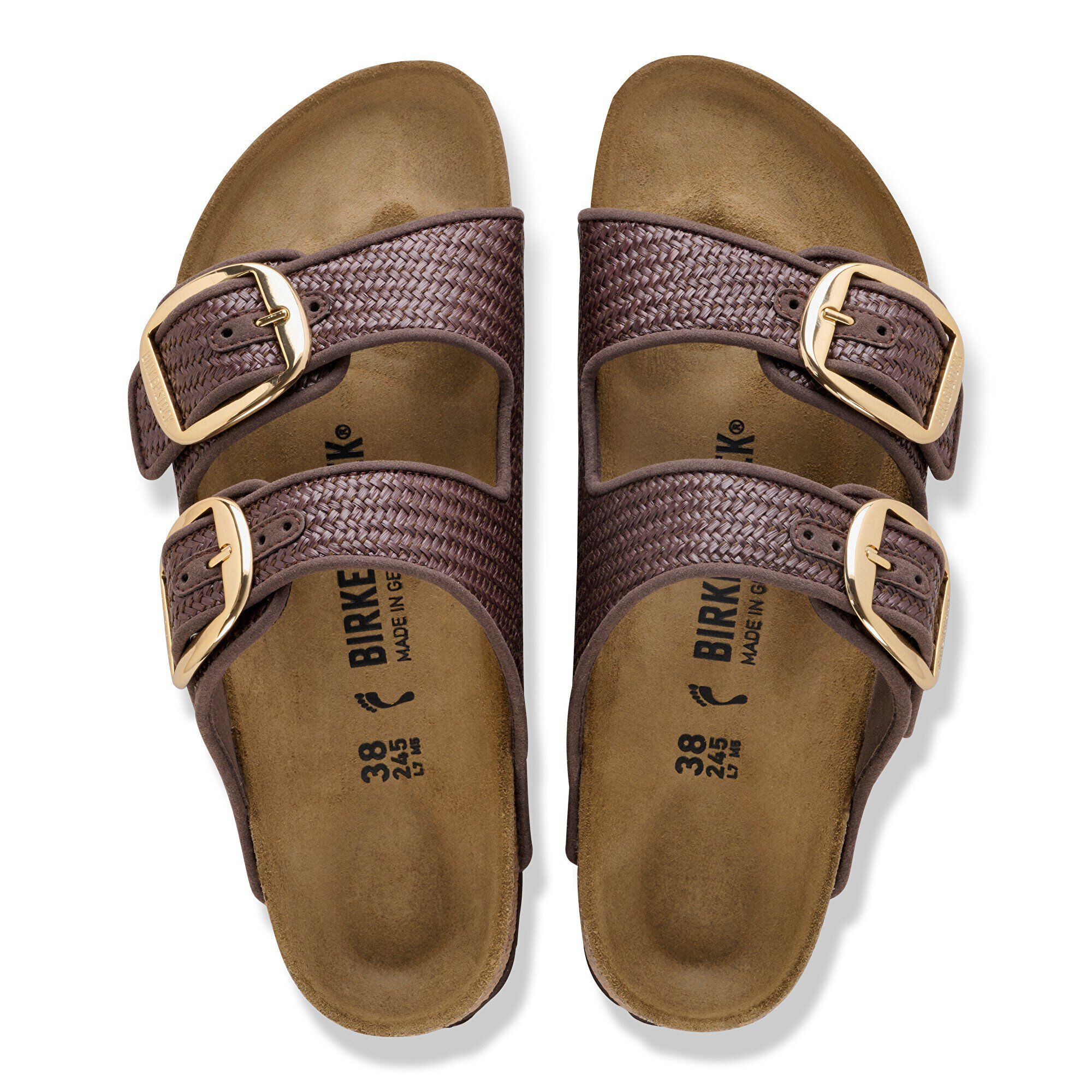 Alternative view of Arizona Big Buckle Raffia Textile