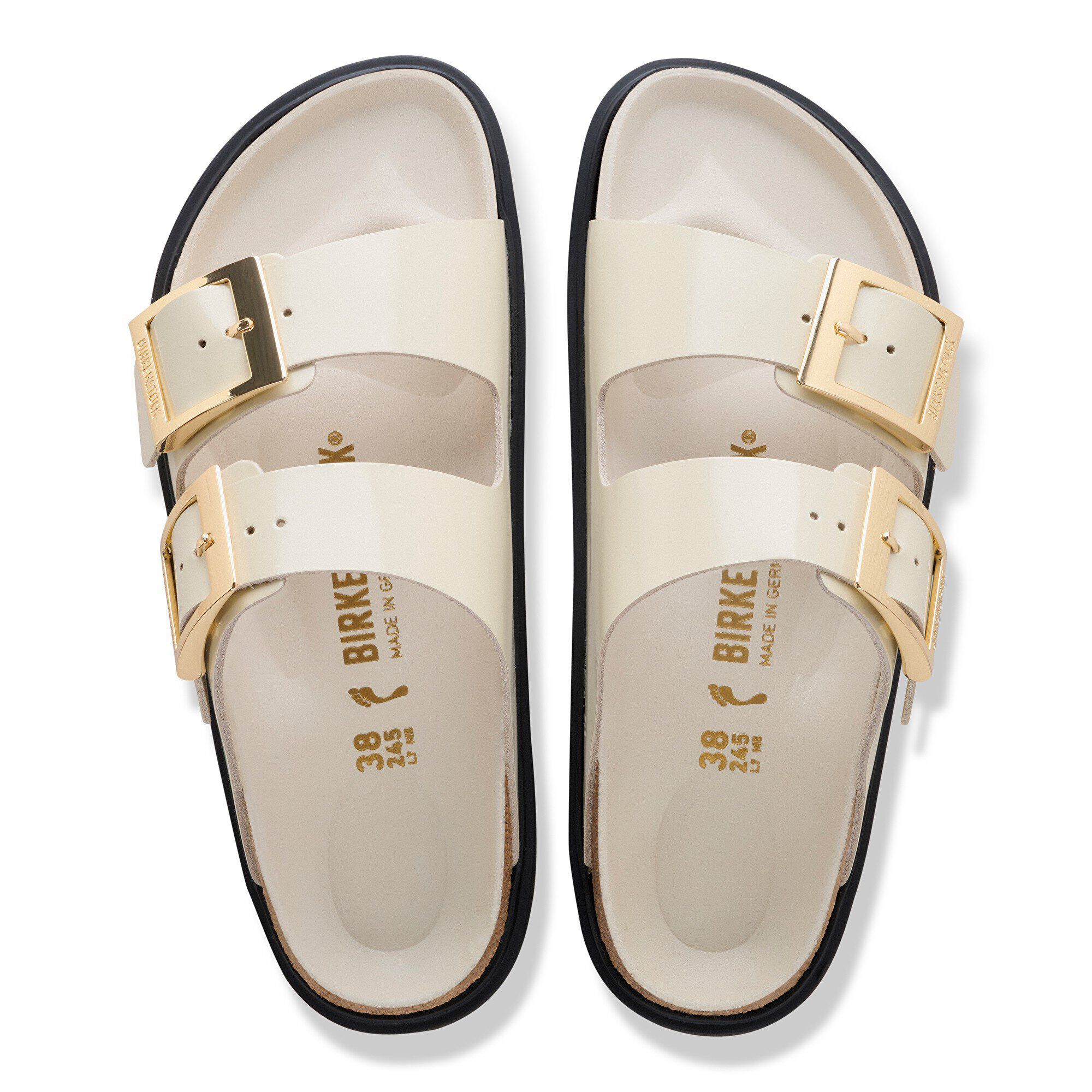 Alternative view of Arizona Droplet Buckle Natural Leather Patent