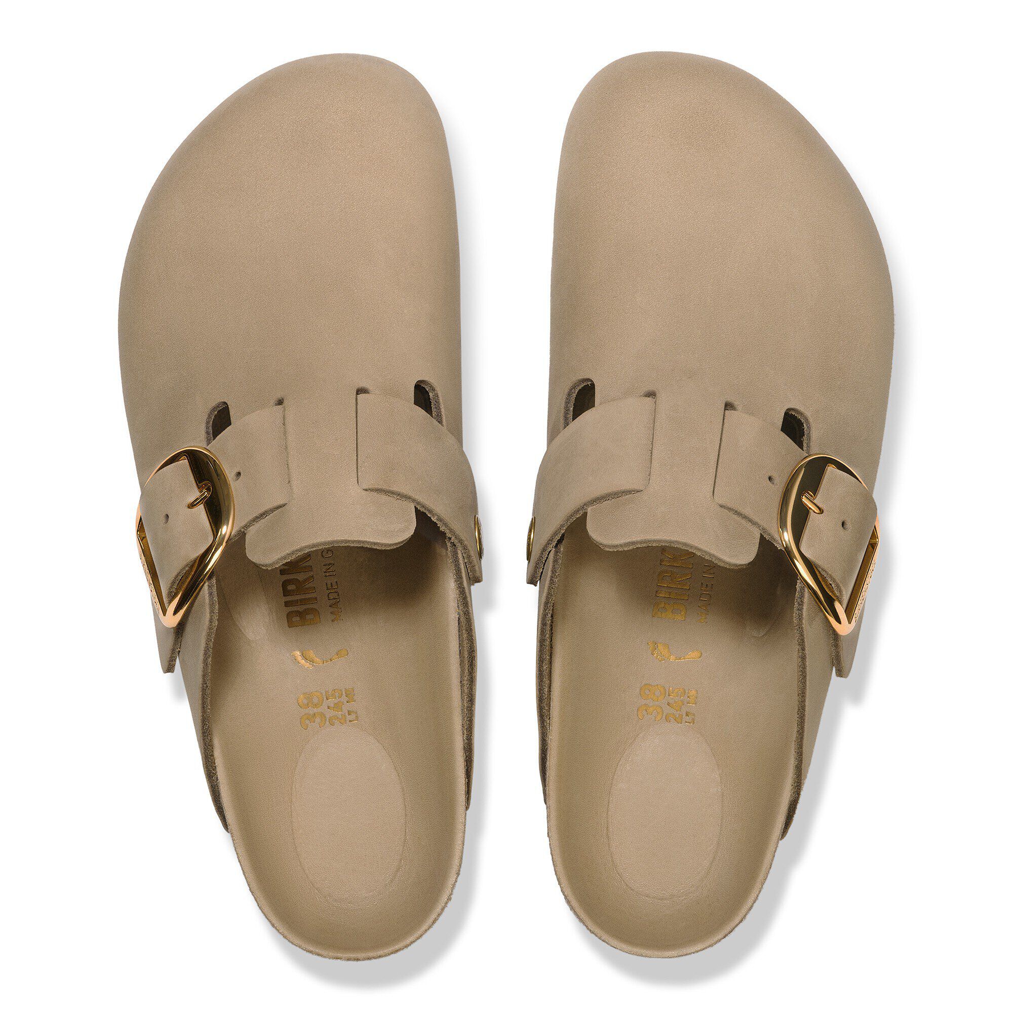 Alternative view of Boston Big Buckle Natural Leather Oiled