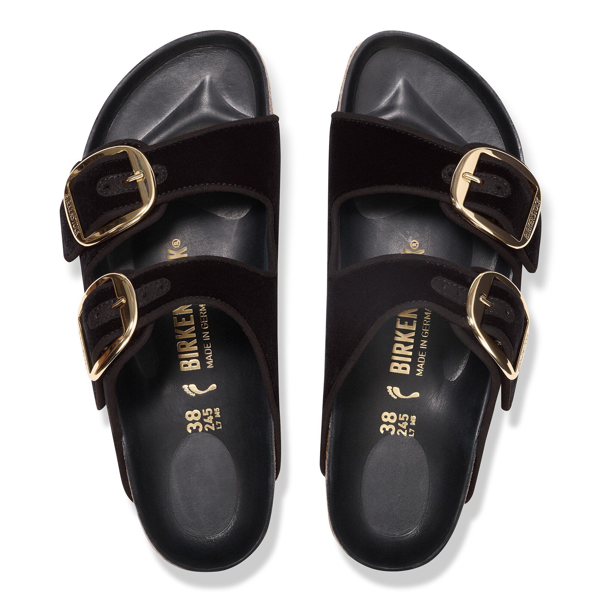 Alternative view of Arizona Big Buckle Piping Rivet Logo Textile Black Velvet