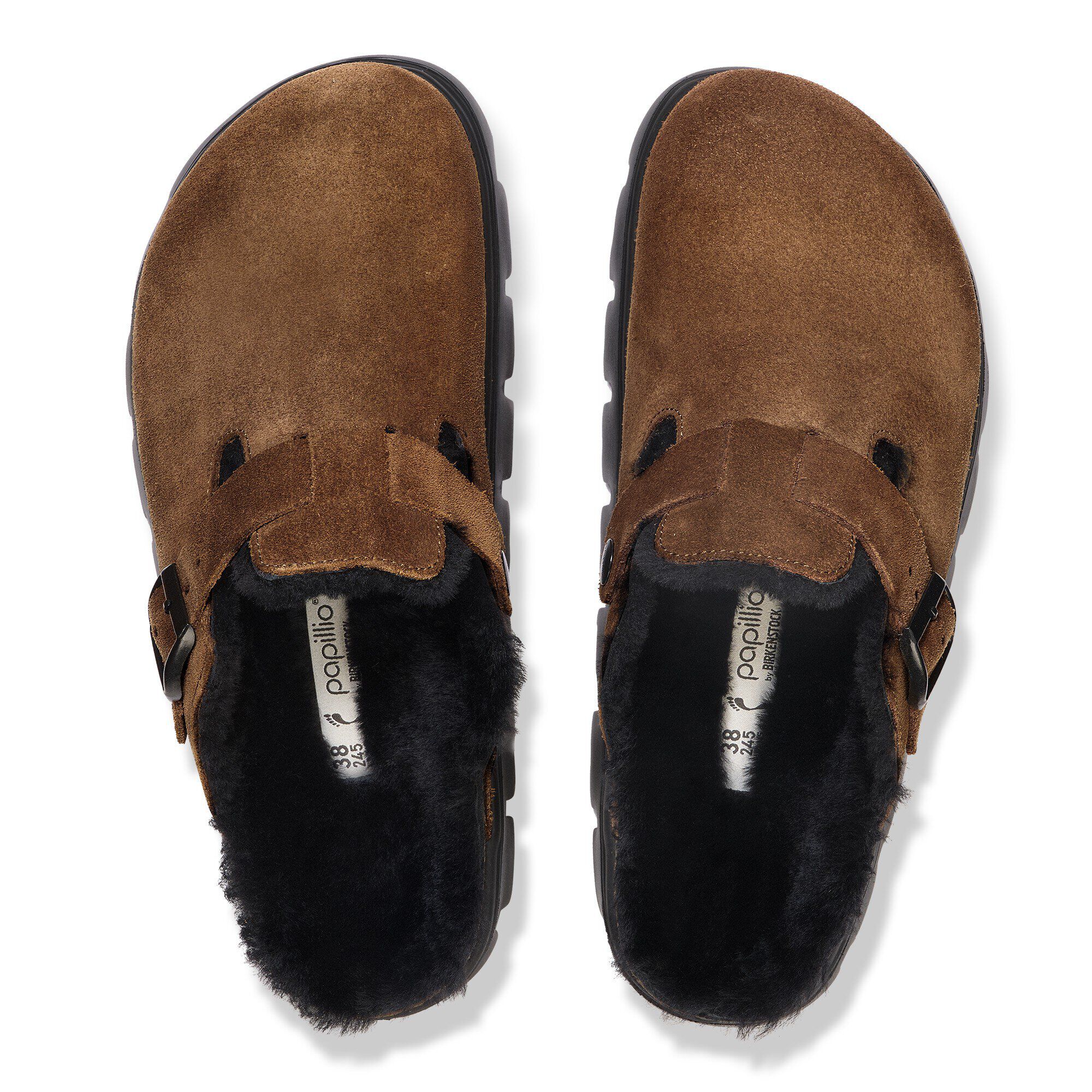 Alternative view of Boston Pap Chunky Shearling Suede Leather