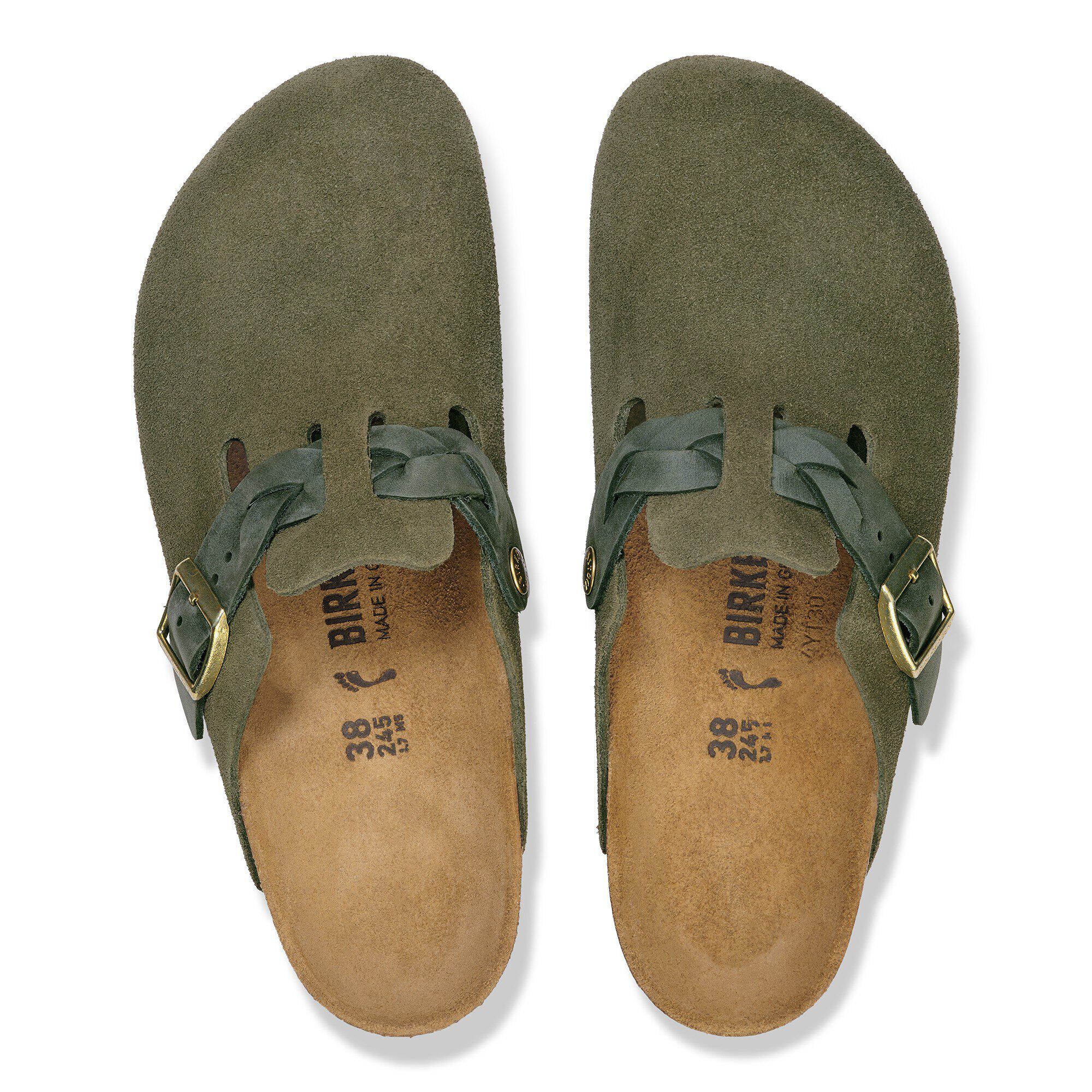 Alternative view of Boston Braided Suede Leather
