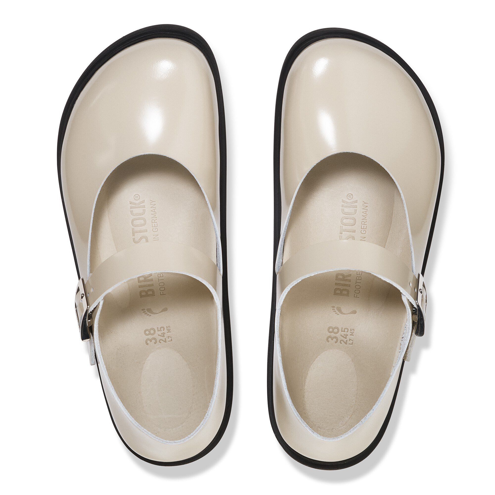 Alternative view of Mantova Cup Sole Natural Leather Patent