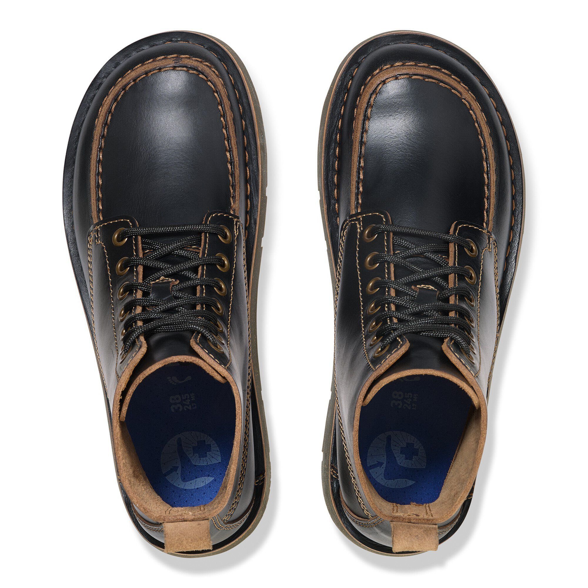 Alternative view of Birmingham Moc Natural Leather Oiled