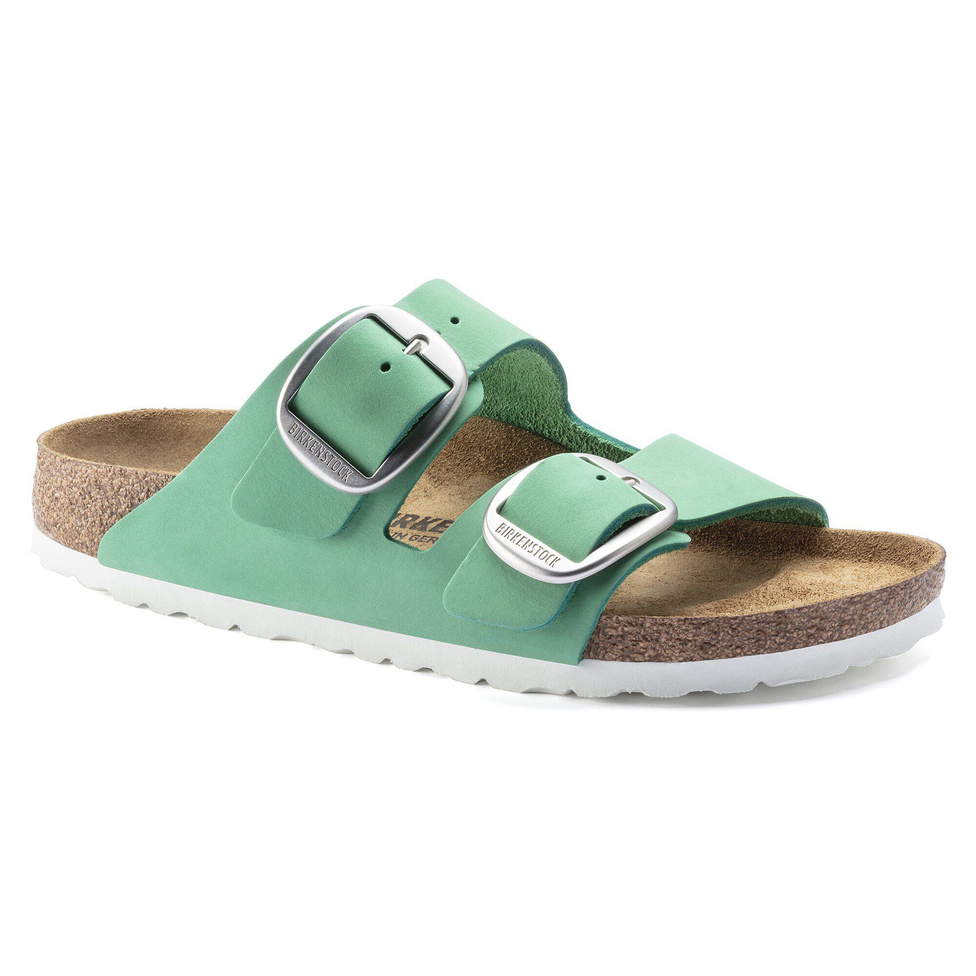 Arizona Big Buckle Nubuck Leather Bold Jade