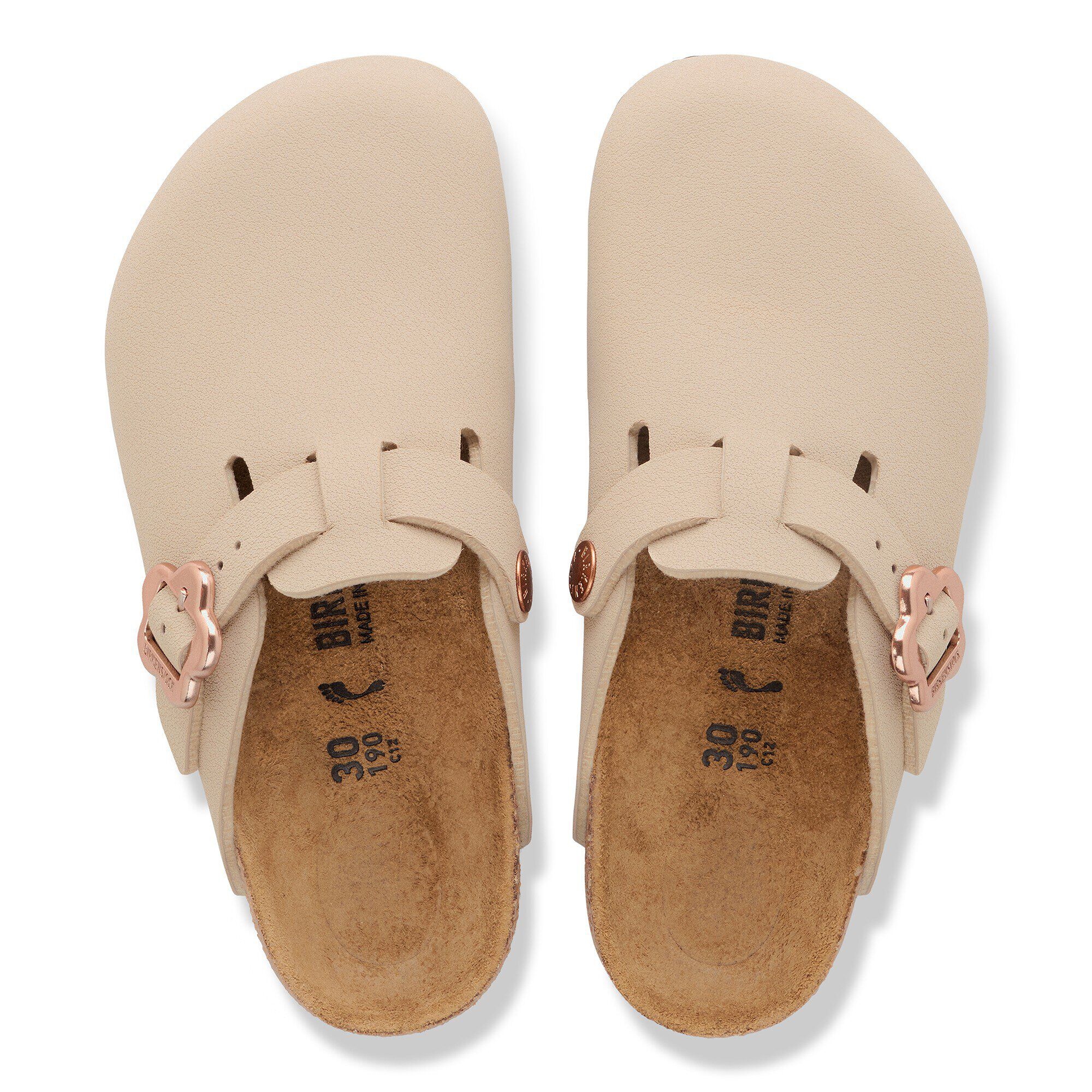 Alternative view of Boston Flower Buckle Kids Birko-Flor Nubuk